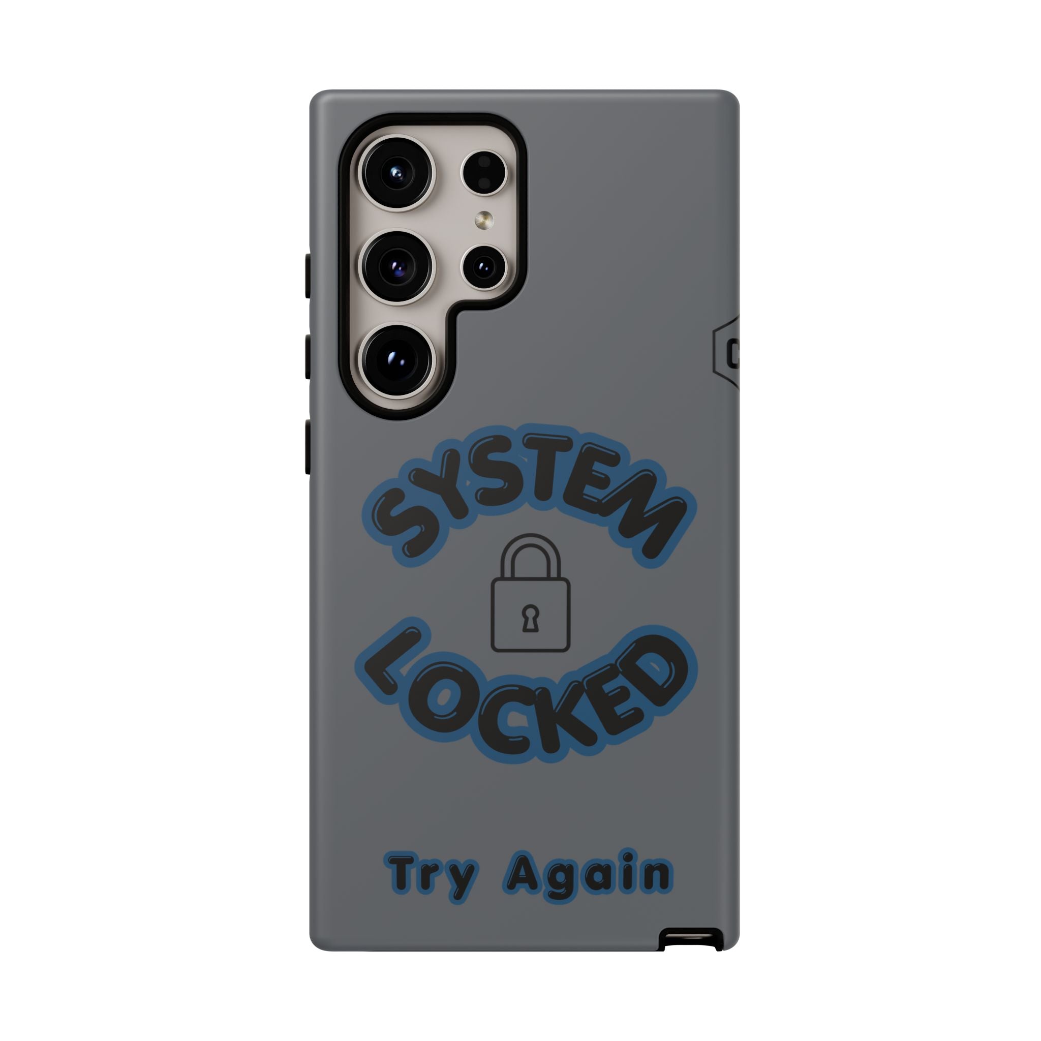 CipherCore System Locked Dual-Layer Phone Case | Digital-Era Identity Accessory