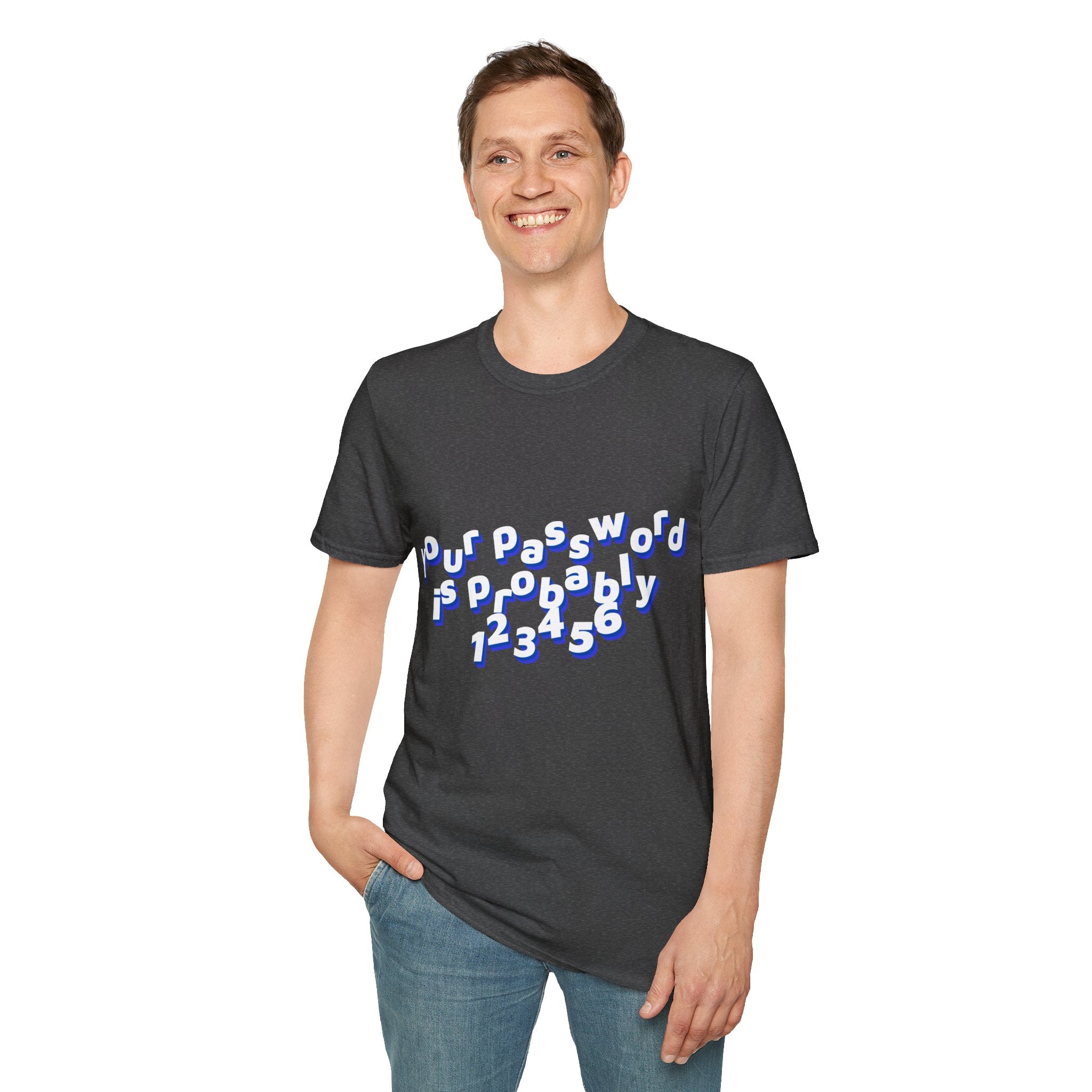 CipherCore Your Password Graphic Tee | Digital-Era Identity Wear