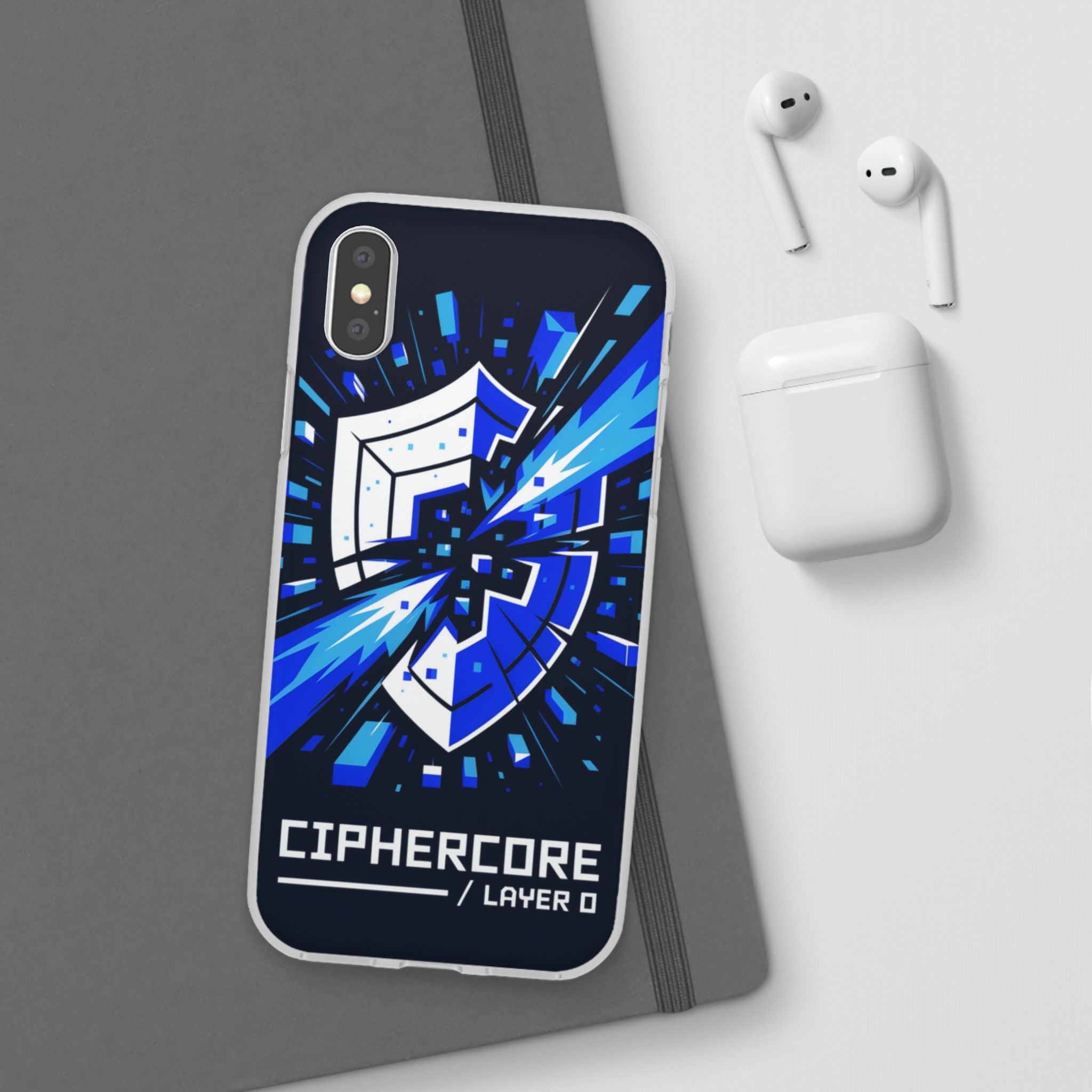 CipherCore Signal Intercept Flexi Case | Surveillance Aesthetic  Accessory