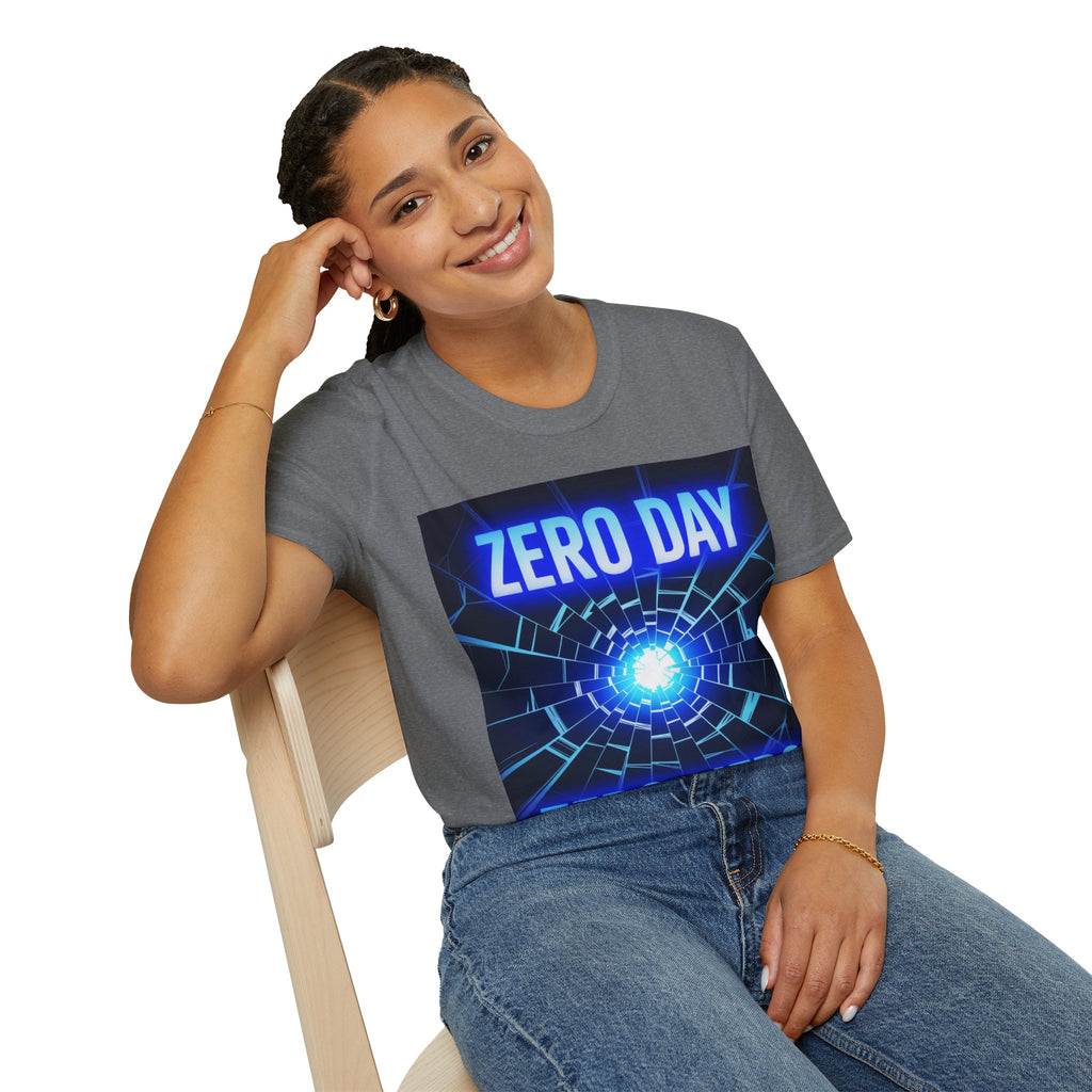 CipherCore Zero Day Zero Mercy Graphic Tee | Digital-Era Identity Wear