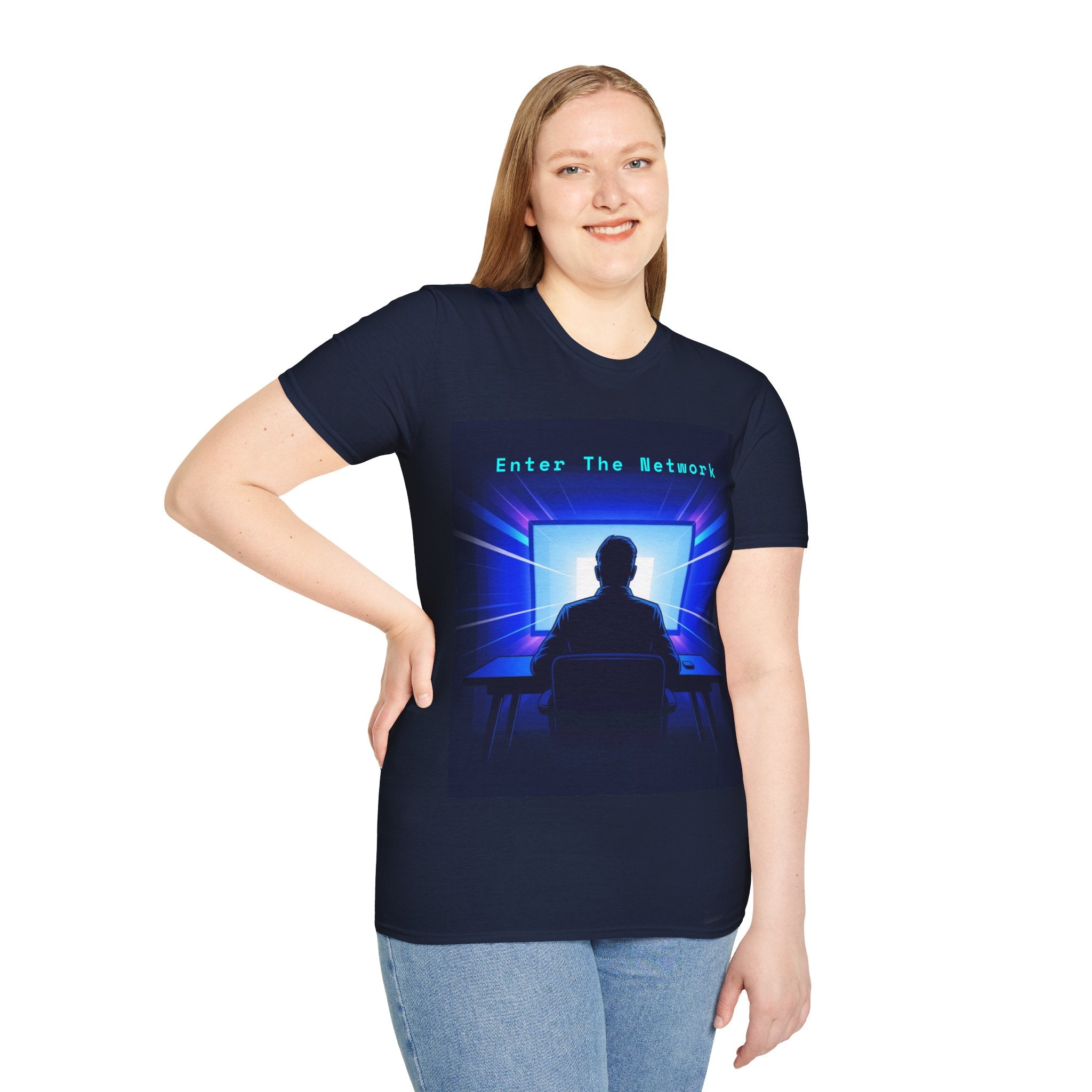 CipherCore Enter The Network Graphic Tee | Digital-Era Identity Wear