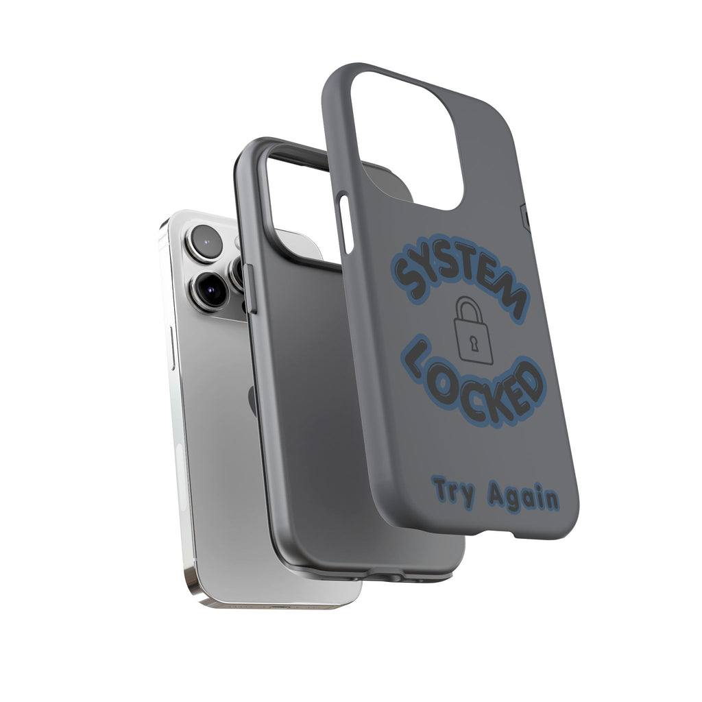 CipherCore System Locked Dual-Layer Phone Case | Digital-Era Identity Accessory