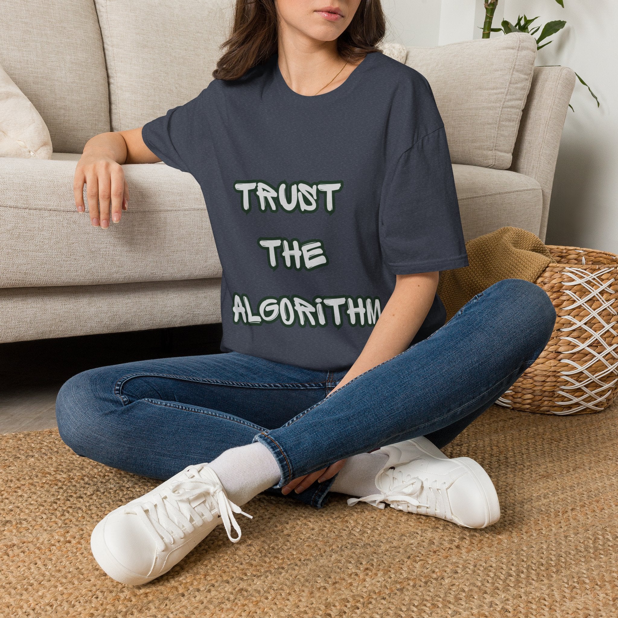 CipherCore Trust the Algorithm Graphic Tee | Digital-Era Identity Wear