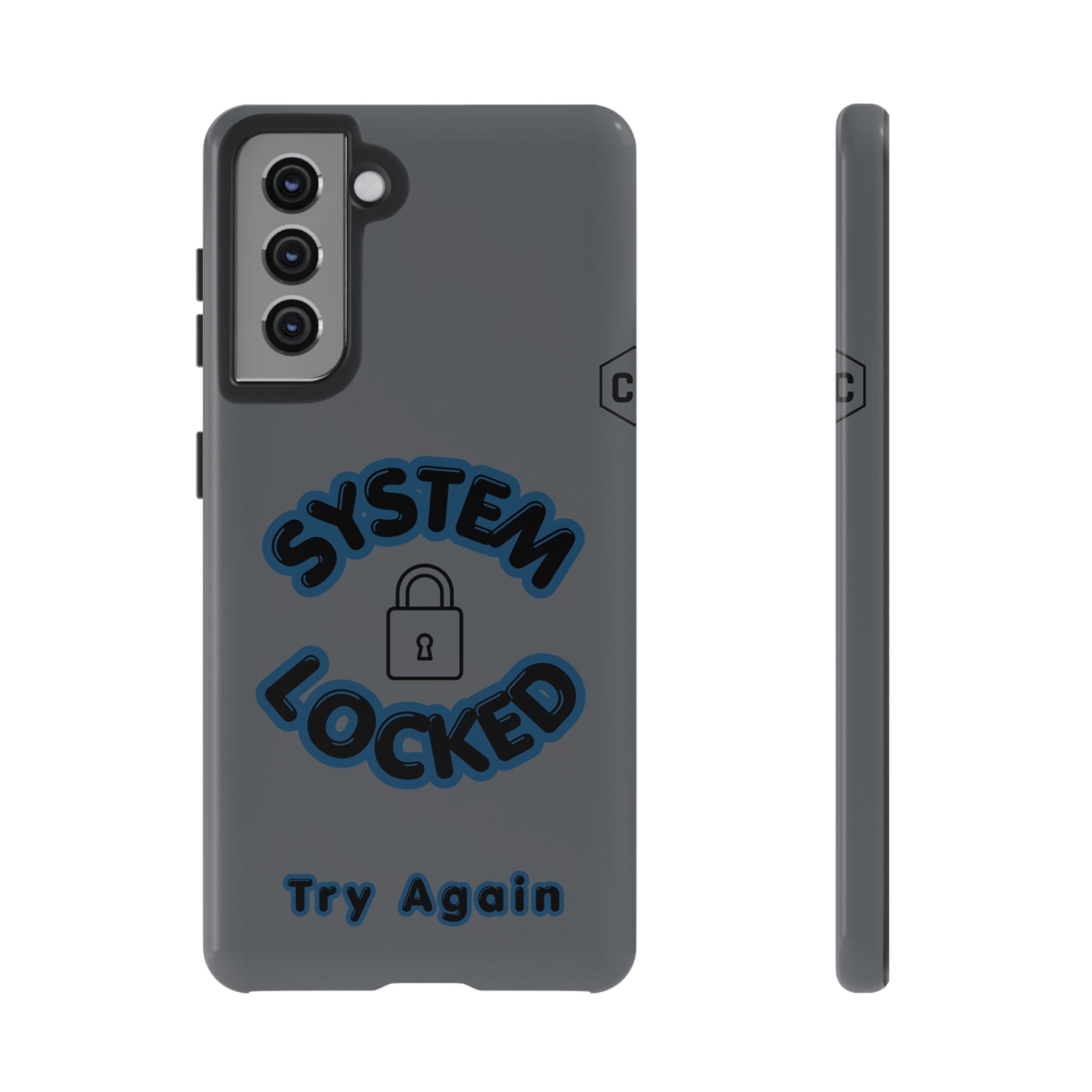 CipherCore System Locked Dual-Layer Phone Case | Digital-Era Identity Accessory