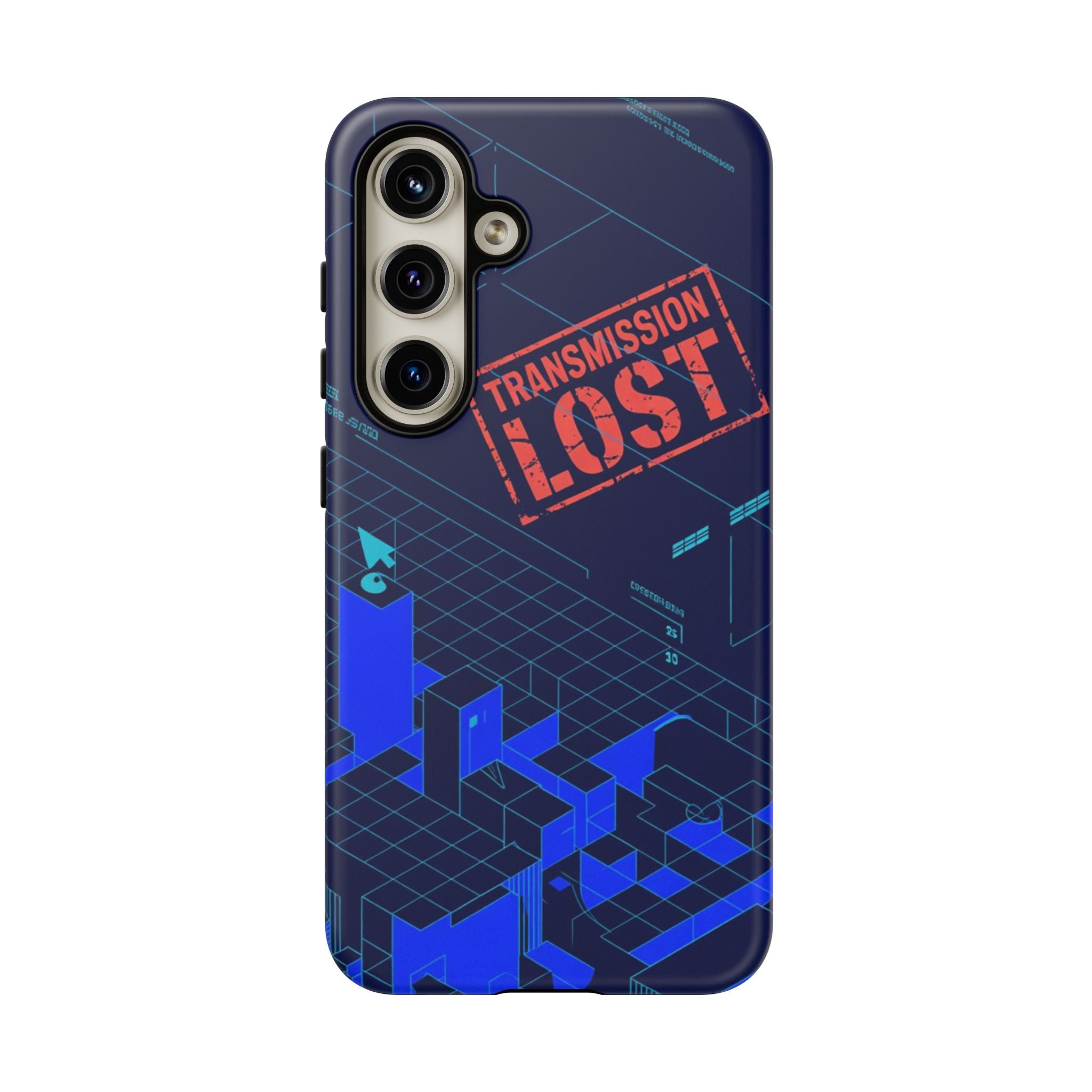 CipherCore Signal Void Flexi Phone Case | Digital-Era Identity Accessory