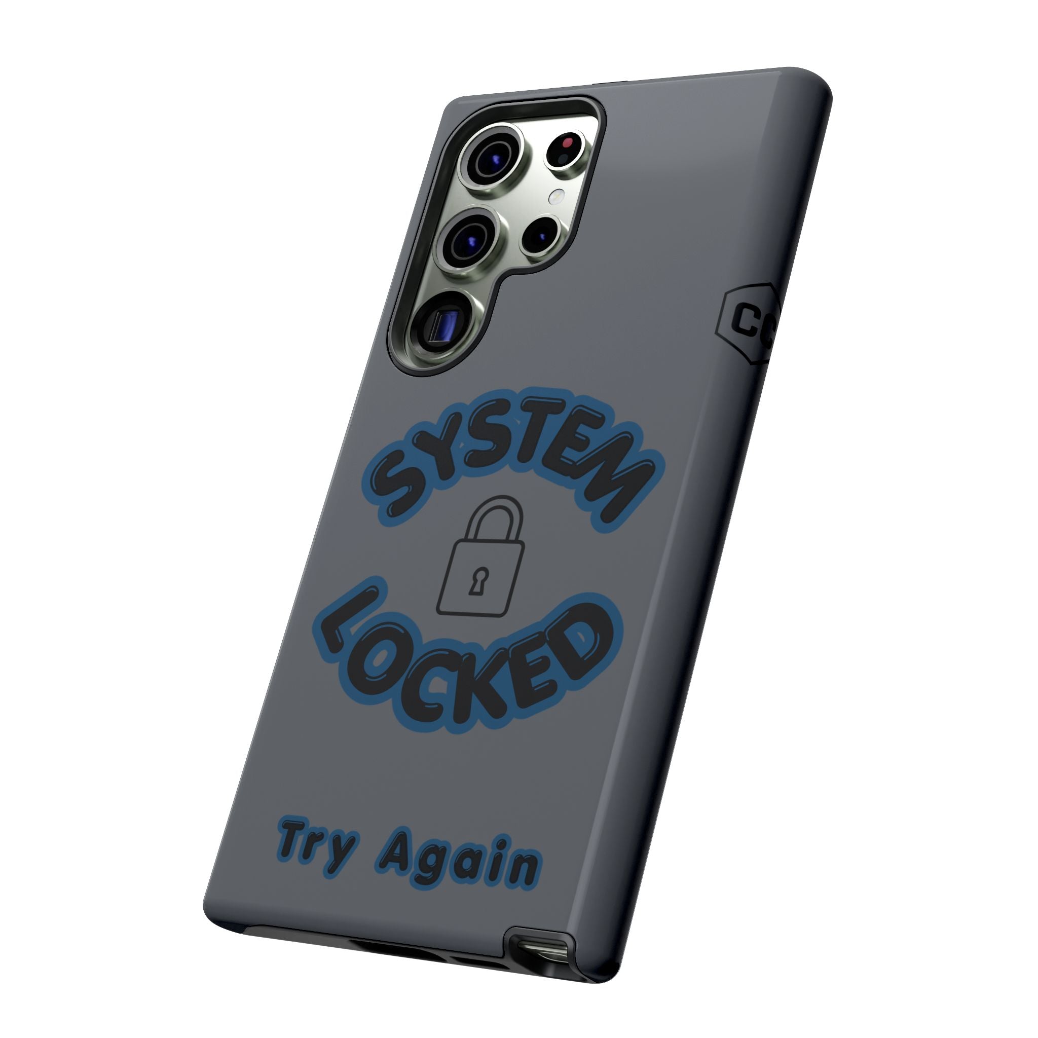 CipherCore System Locked Dual-Layer Phone Case | Digital-Era Identity Accessory