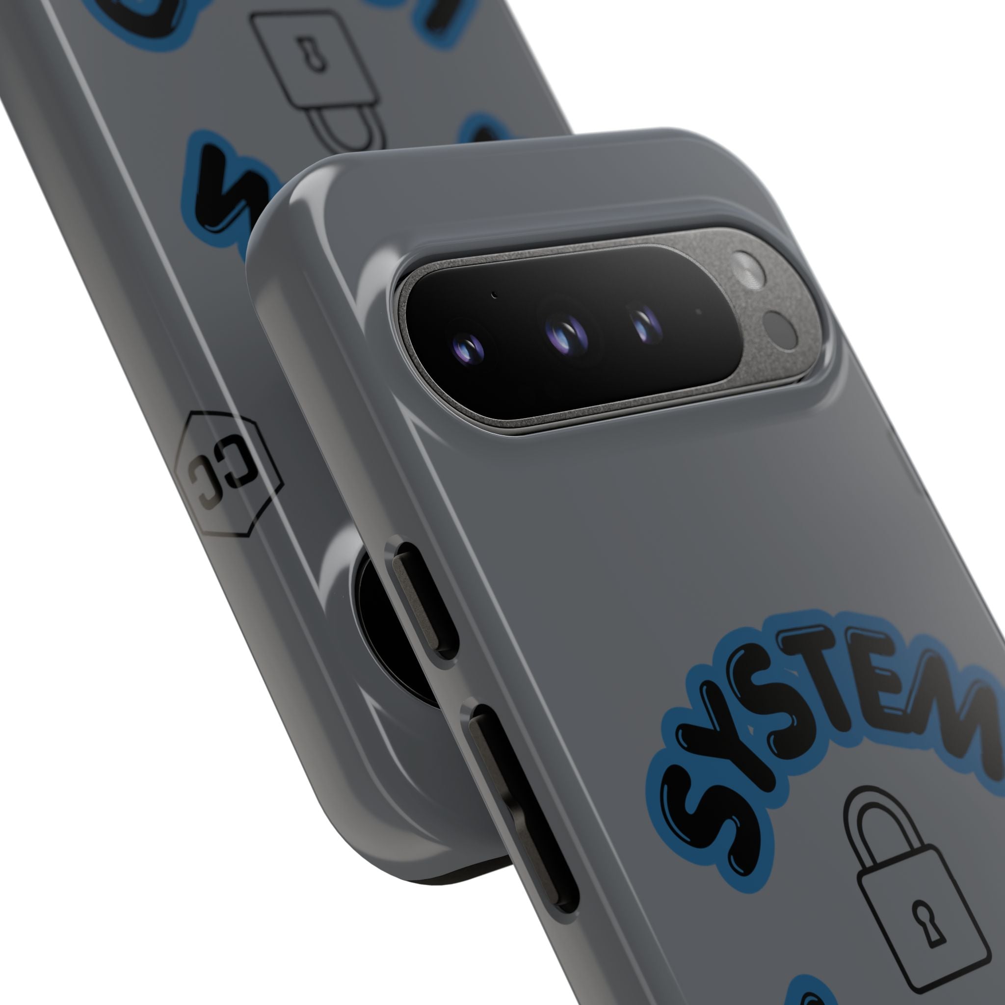 CipherCore System Locked Dual-Layer Phone Case | Digital-Era Identity Accessory
