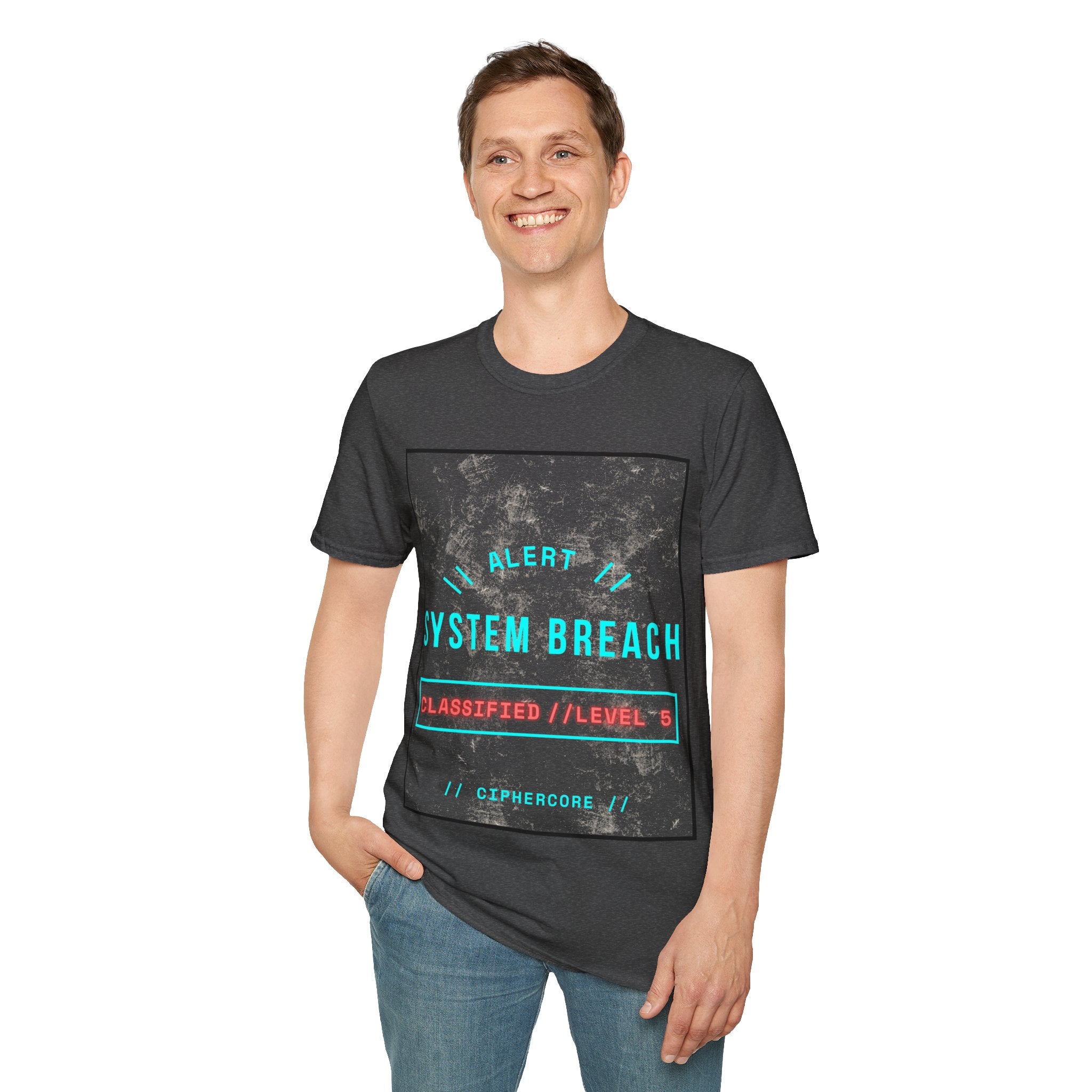 CipherCore System Breach Graphic Tee | Digital-Era Identity Wear