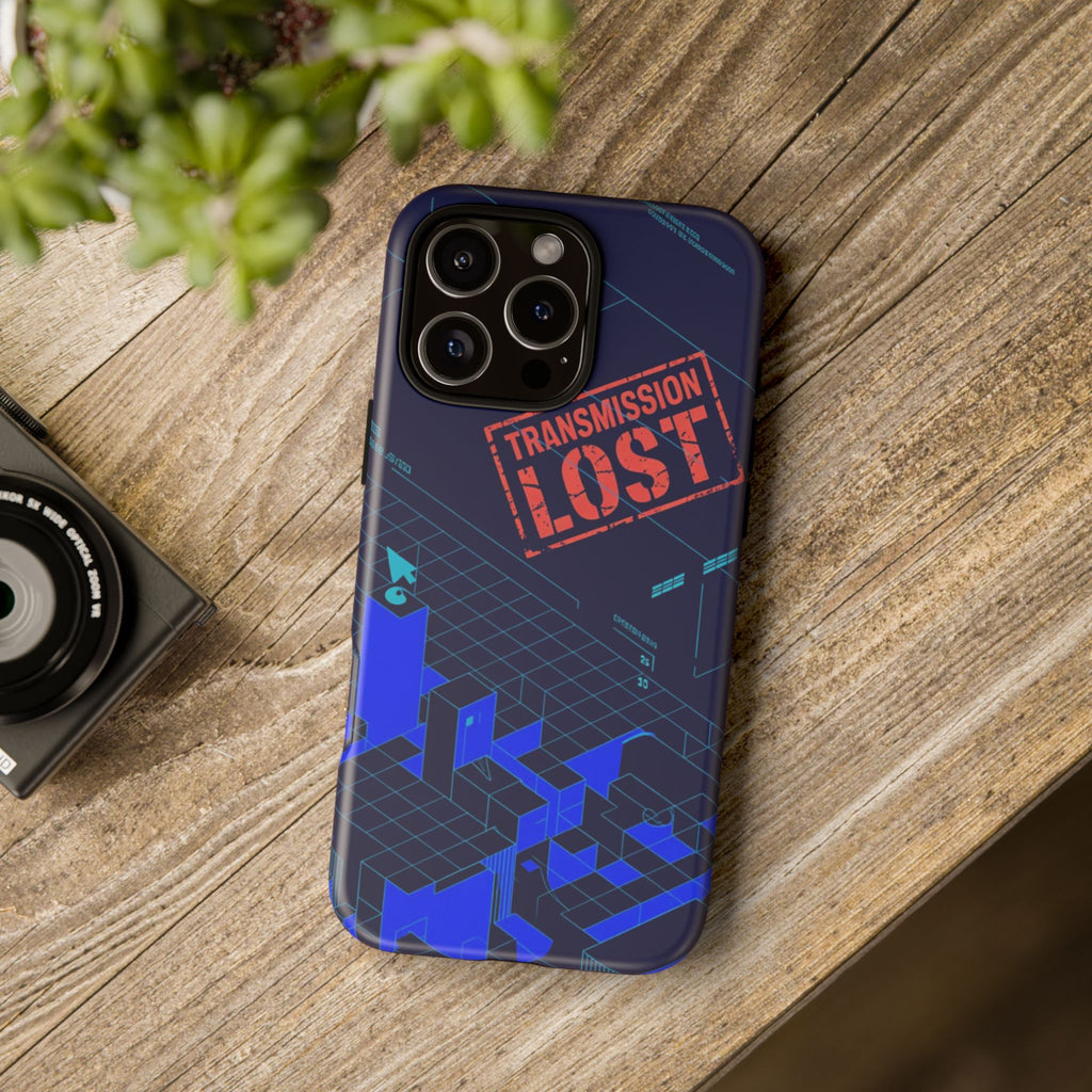 CipherCore Signal Void Flexi Phone Case | Digital-Era Identity Accessory