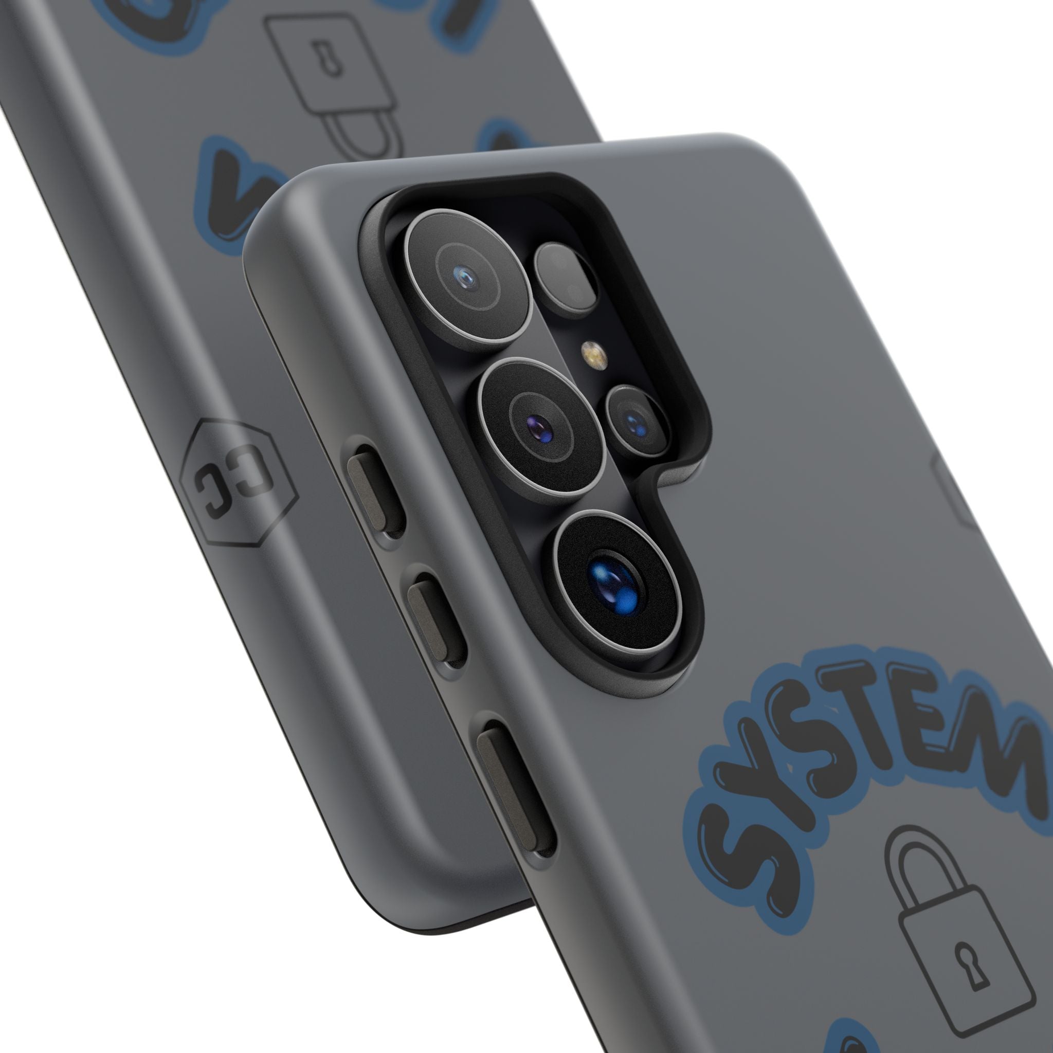 CipherCore System Locked Dual-Layer Phone Case | Digital-Era Identity Accessory