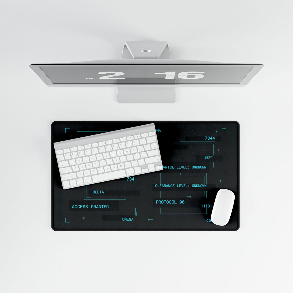 CipherCore Terminal Desk Mat — Command Surface for the Digital Operator