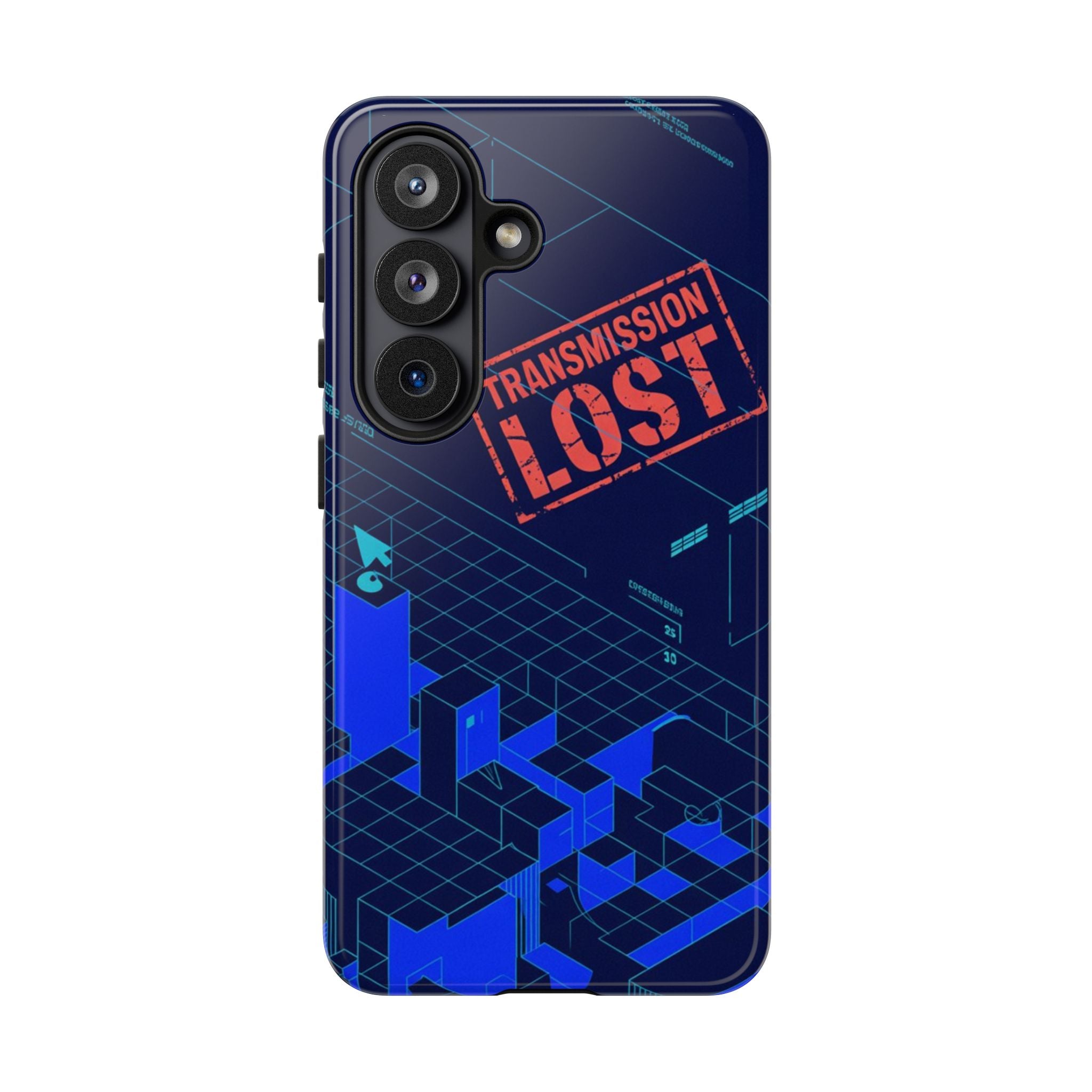 CipherCore Signal Void Flexi Phone Case | Digital-Era Identity Accessory
