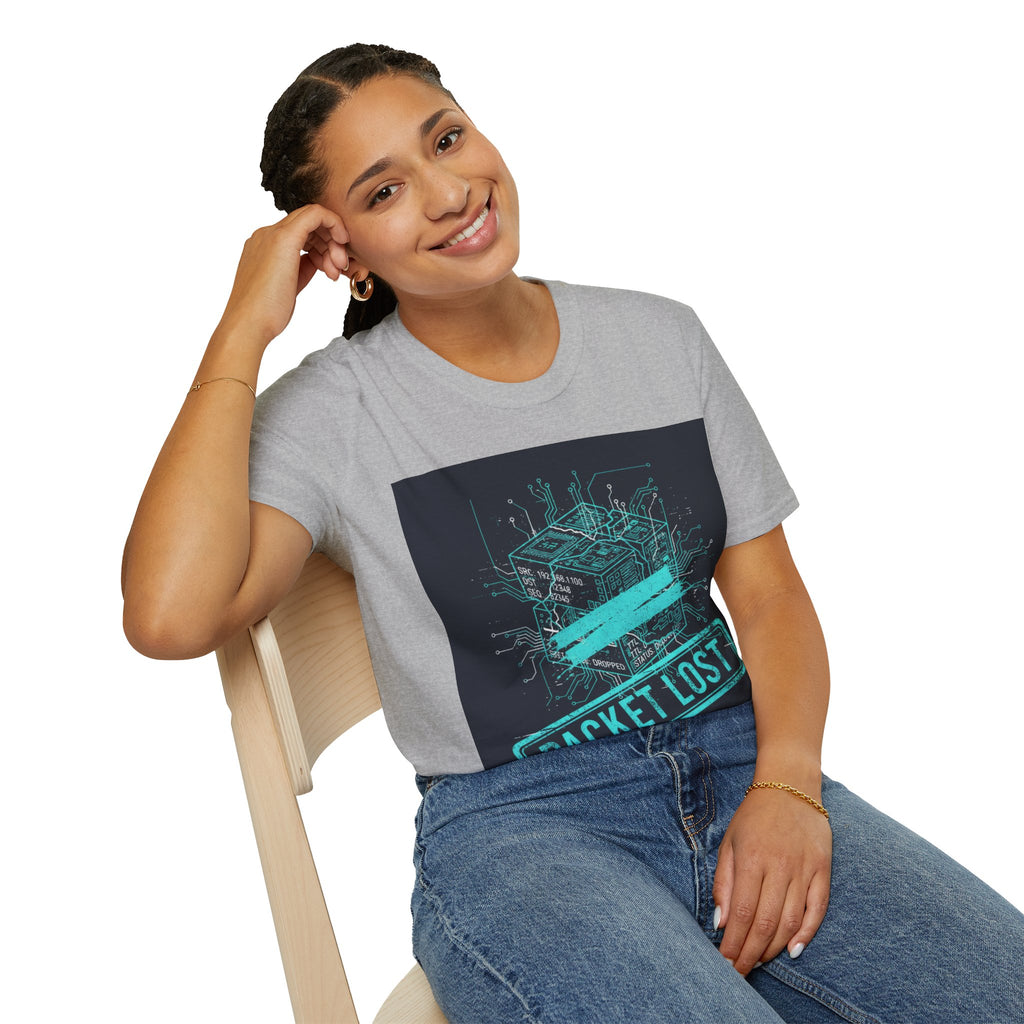 CipherCore Packet Lost Graphic Tee | Digital-Era Identity Wear
