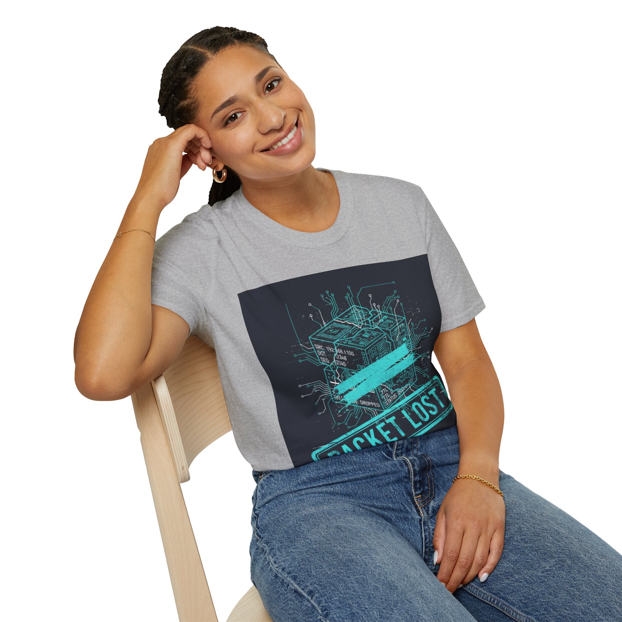 CipherCore Packet Lost Graphic Tee | Digital-Era Identity Wear