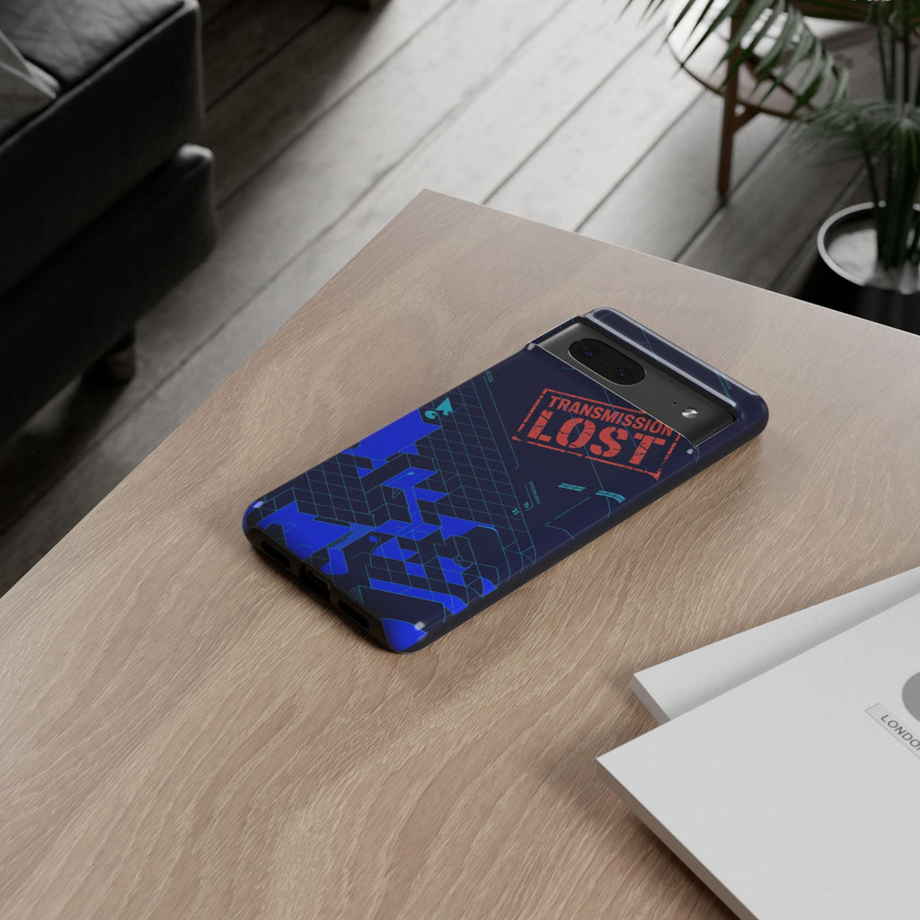 CipherCore Signal Void Flexi Phone Case | Digital-Era Identity Accessory
