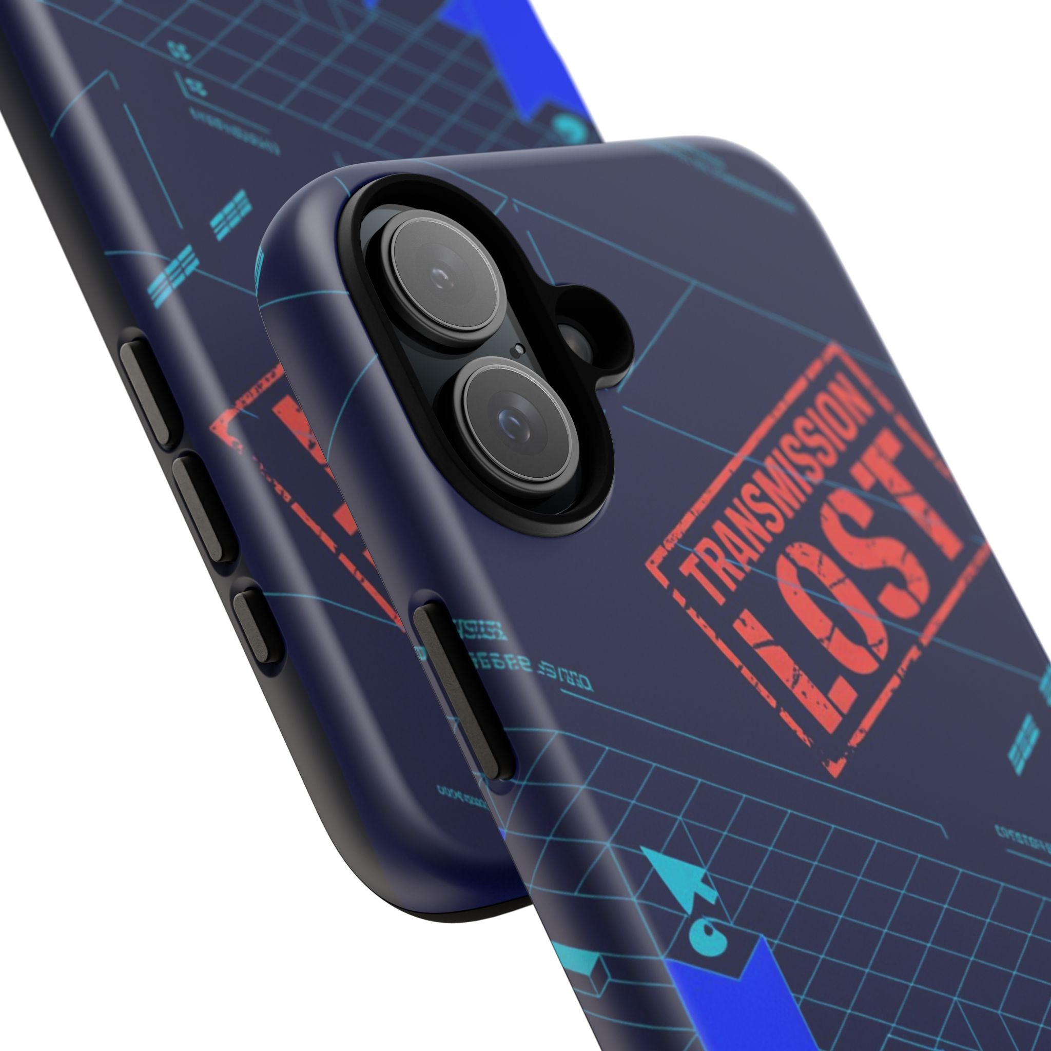 CipherCore Signal Void Flexi Phone Case | Digital-Era Identity Accessory