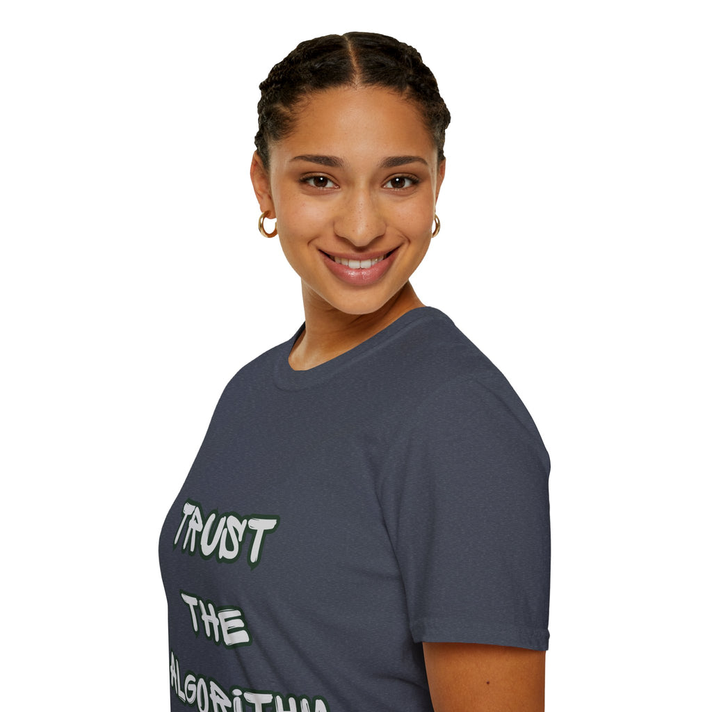 CipherCore Trust the Algorithm Graphic Tee | Digital-Era Identity Wear