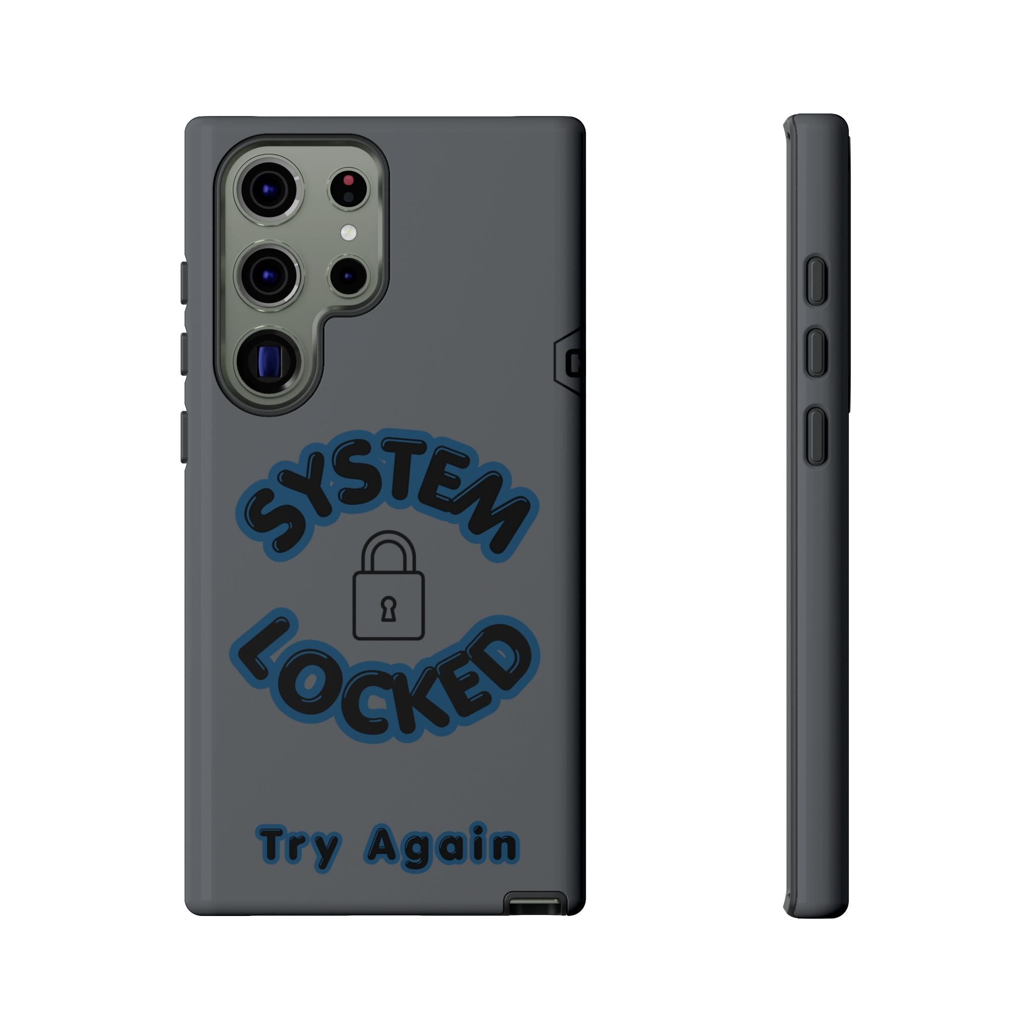 CipherCore System Locked Dual-Layer Phone Case | Digital-Era Identity Accessory