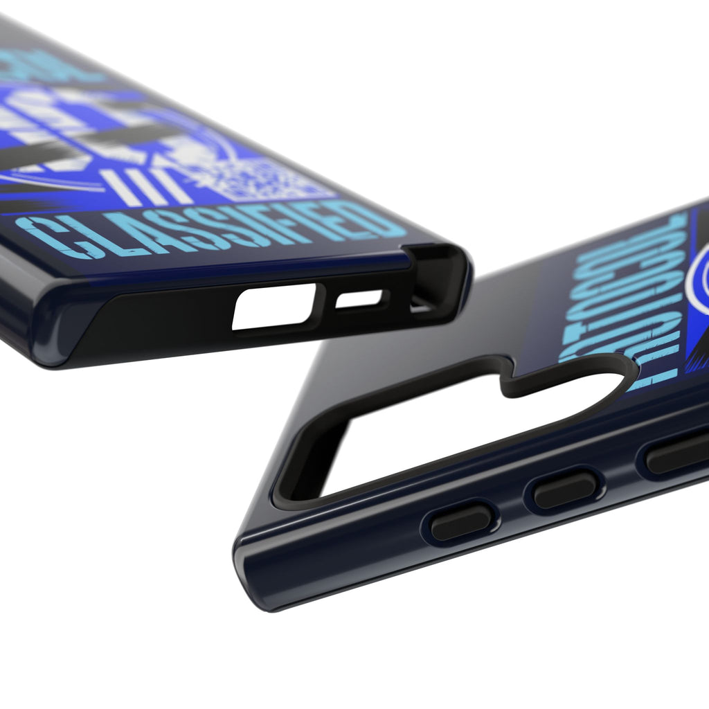 CipherCore Redacted Dual-Layer Phone Case | Digital-Era Identity Accessory