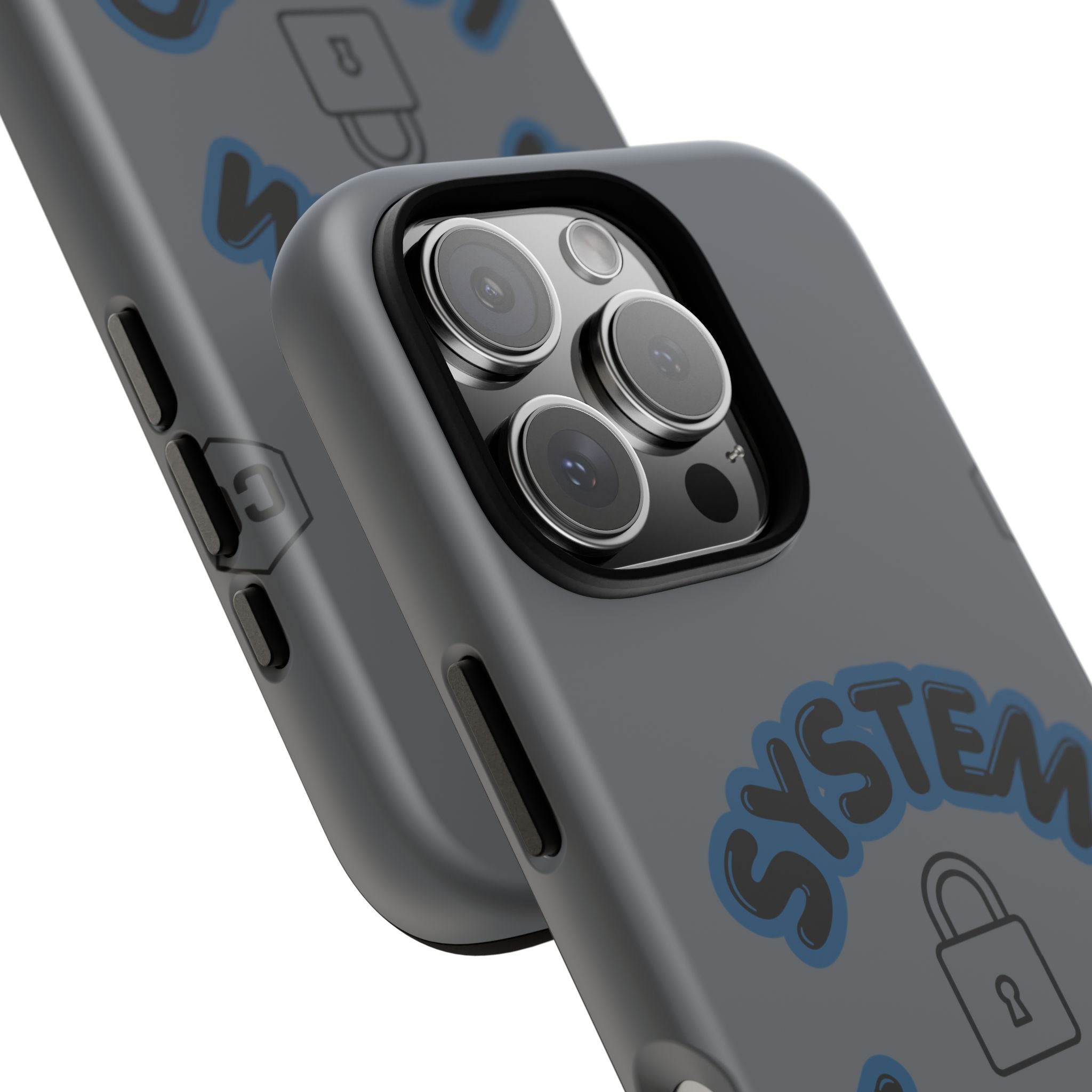 CipherCore System Locked Dual-Layer Phone Case | Digital-Era Identity Accessory