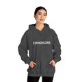 CipherCore Embroidered Wordmark Hoodie | Digital-Era Identity Wear