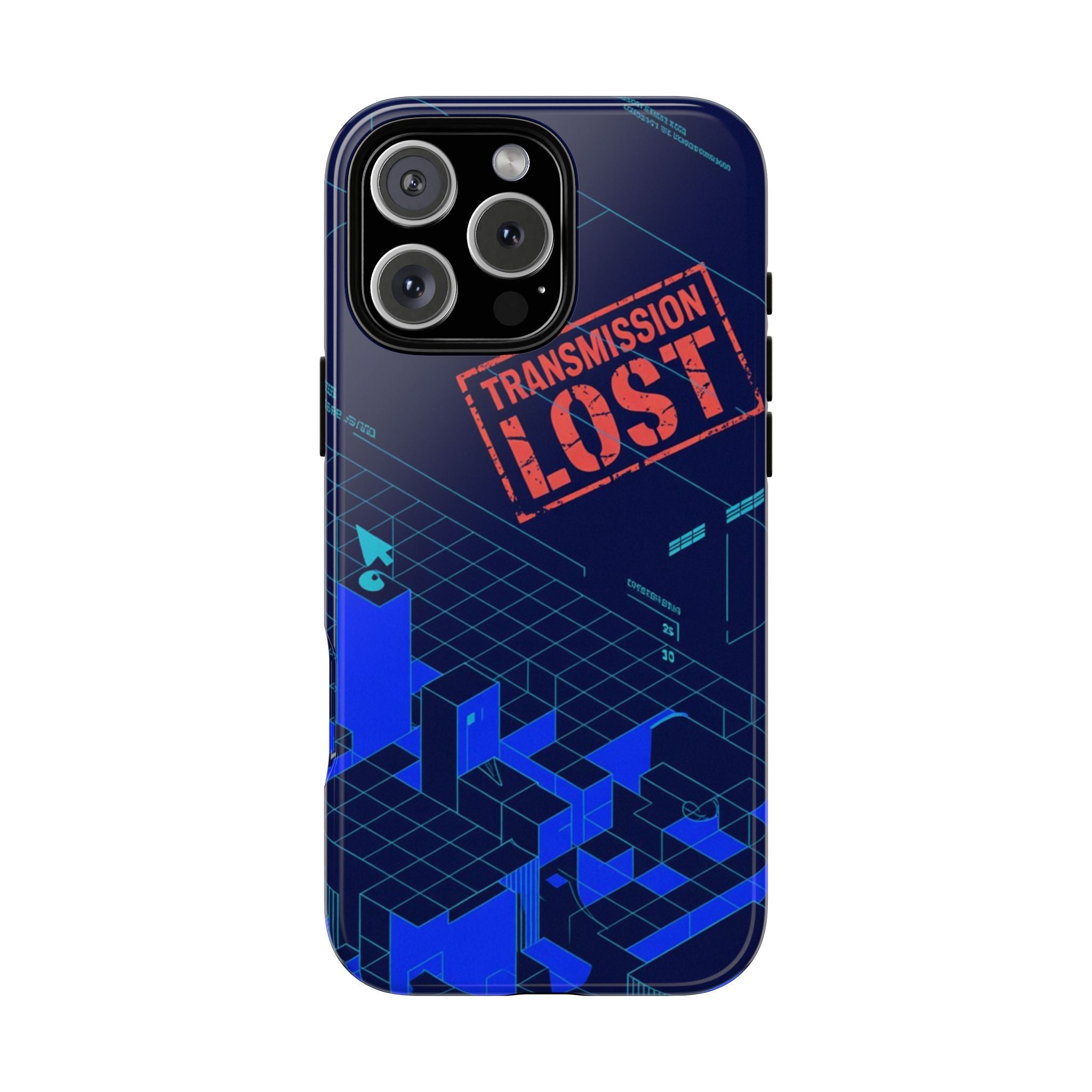 CipherCore Signal Void Flexi Phone Case | Digital-Era Identity Accessory