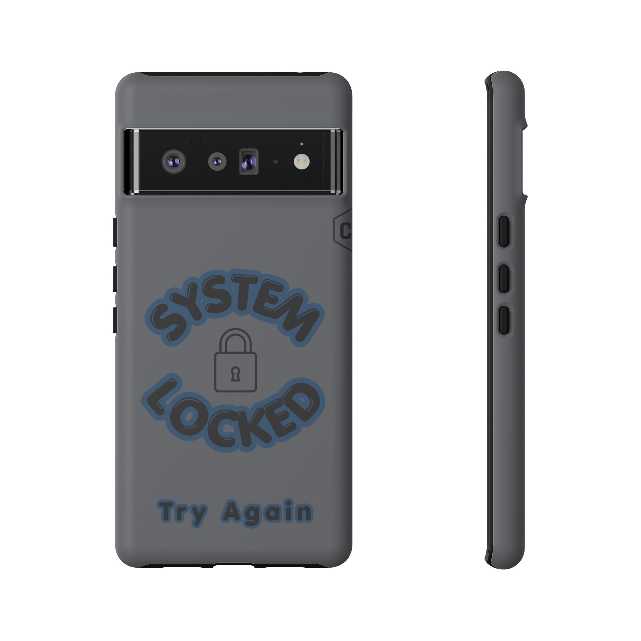 CipherCore System Locked Dual-Layer Phone Case | Digital-Era Identity Accessory