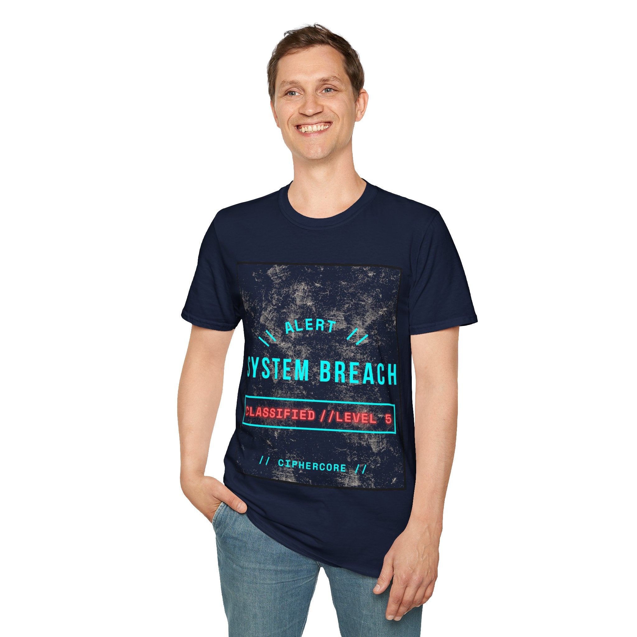CipherCore System Breach Graphic Tee | Digital-Era Identity Wear