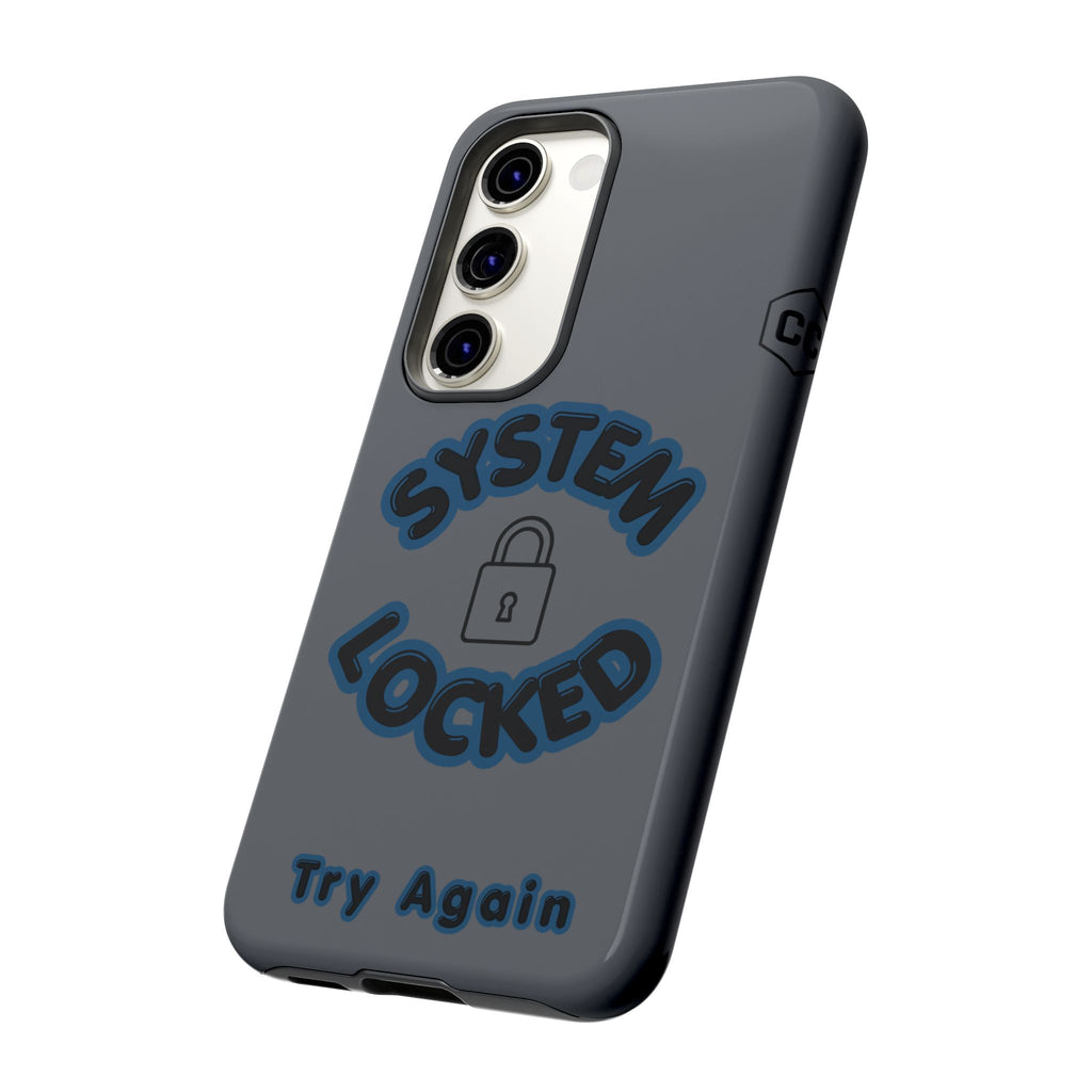 CipherCore System Locked Dual-Layer Phone Case | Digital-Era Identity Accessory