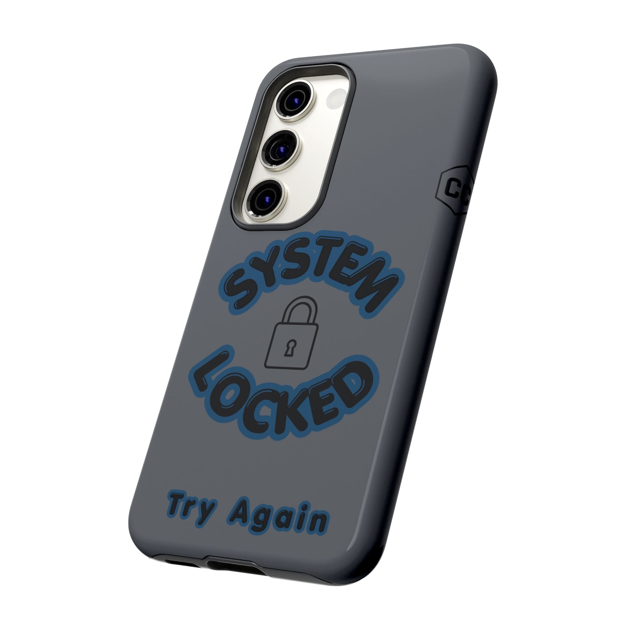 CipherCore System Locked Dual-Layer Phone Case | Digital-Era Identity Accessory
