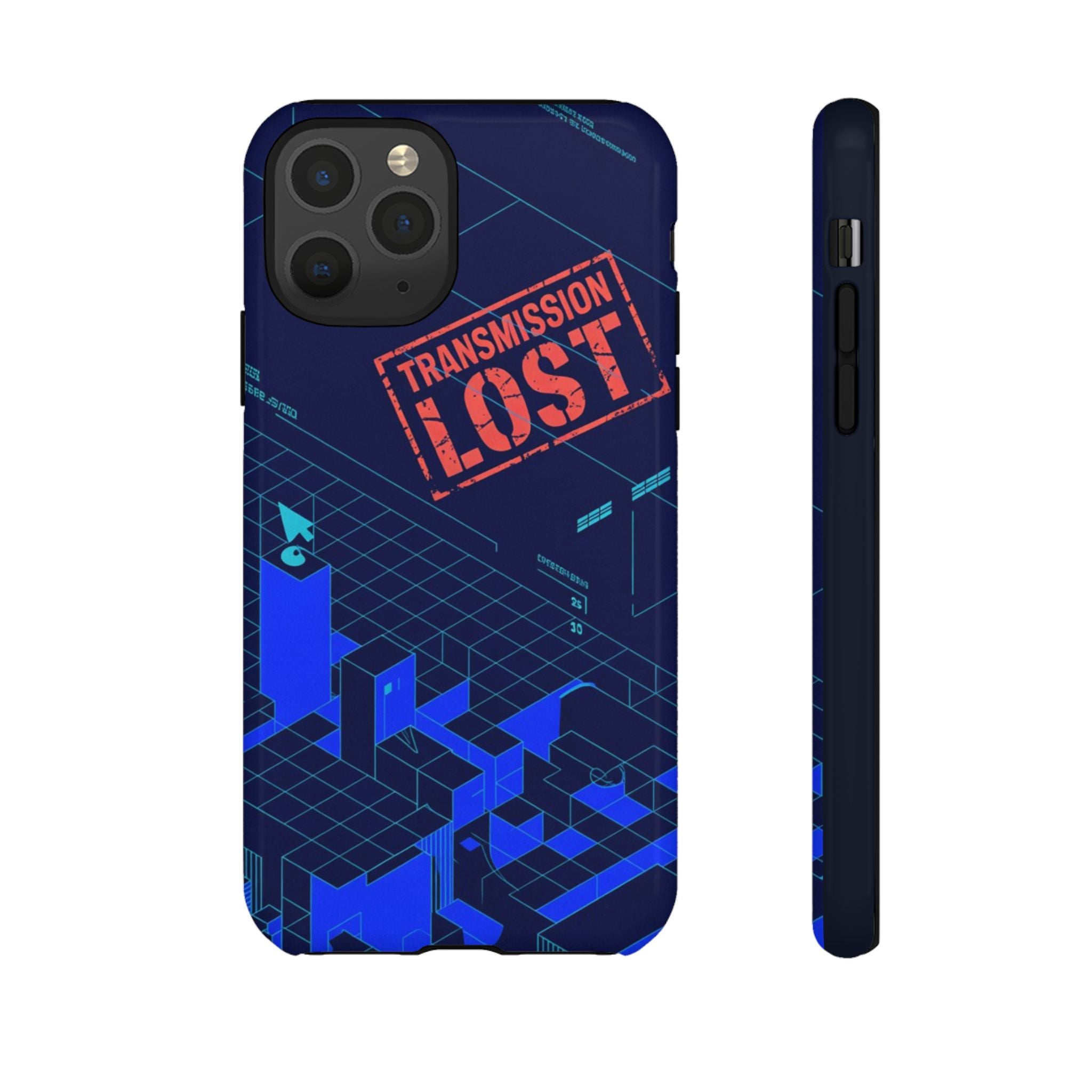 CipherCore Signal Void Flexi Phone Case | Digital-Era Identity Accessory