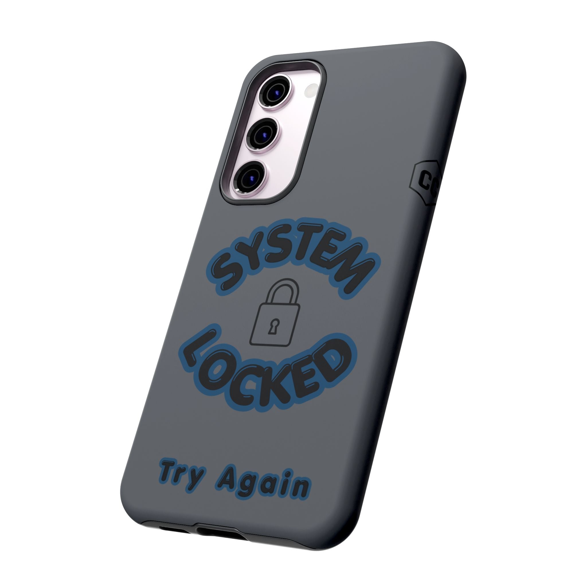 CipherCore System Locked Dual-Layer Phone Case | Digital-Era Identity Accessory
