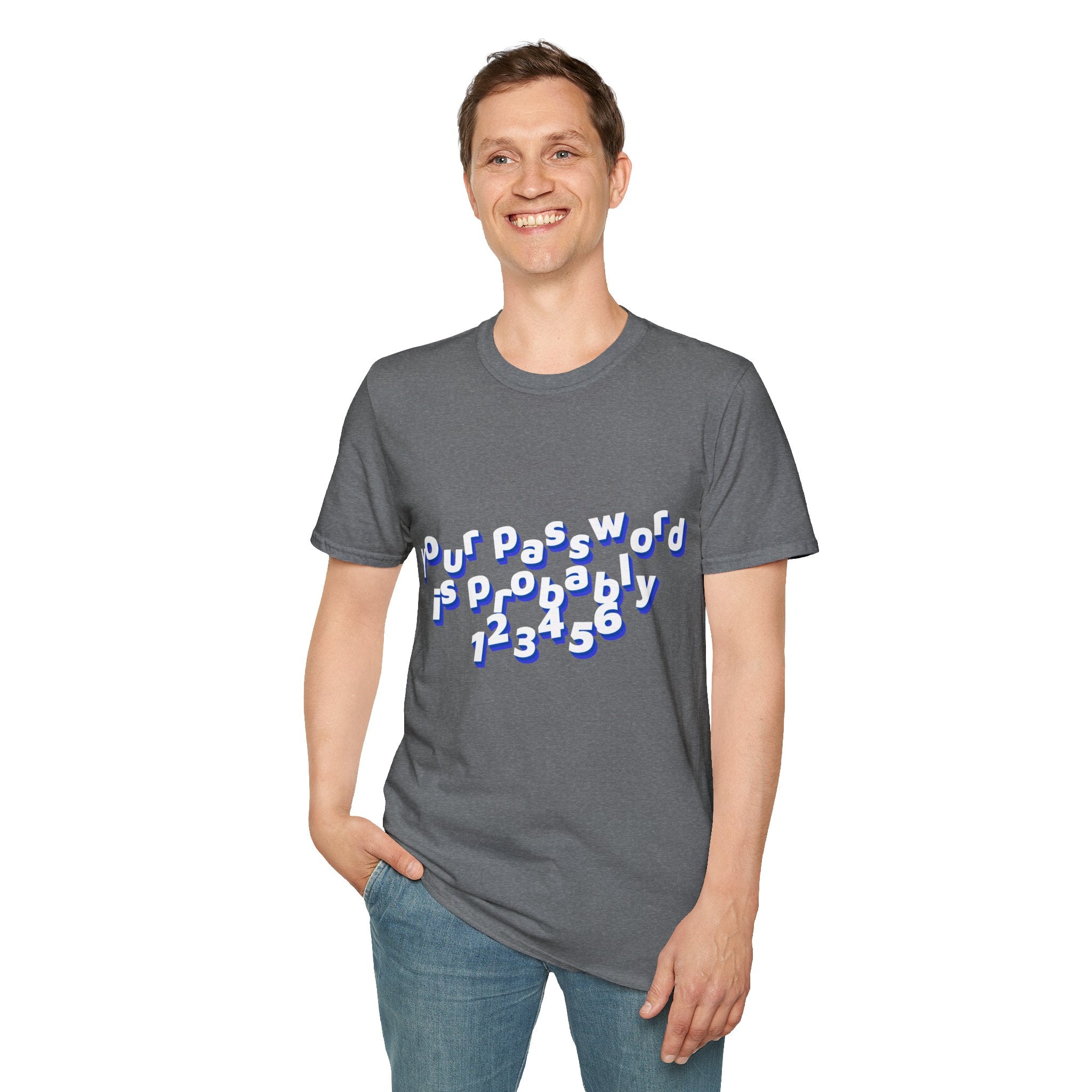 CipherCore Your Password Graphic Tee | Digital-Era Identity Wear