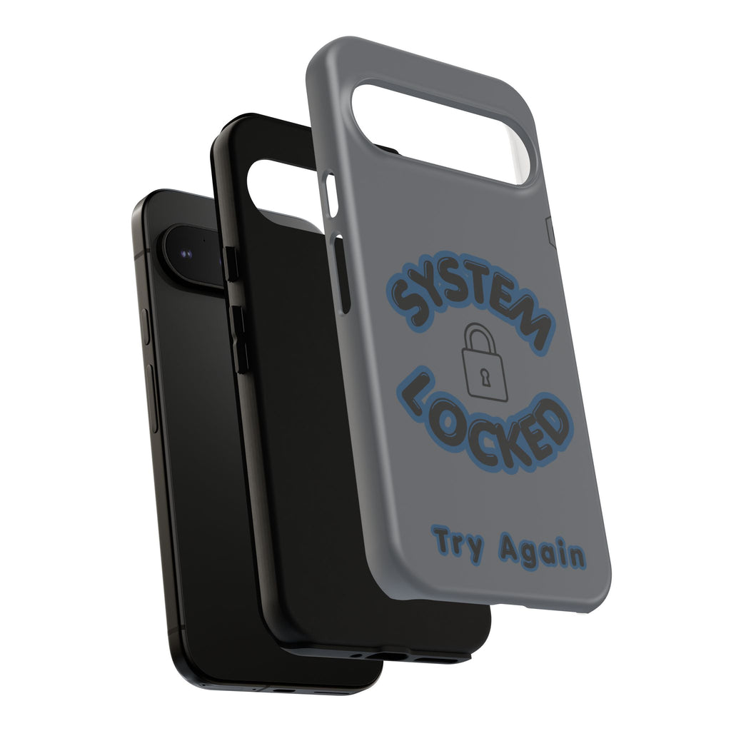 CipherCore System Locked Dual-Layer Phone Case | Digital-Era Identity Accessory