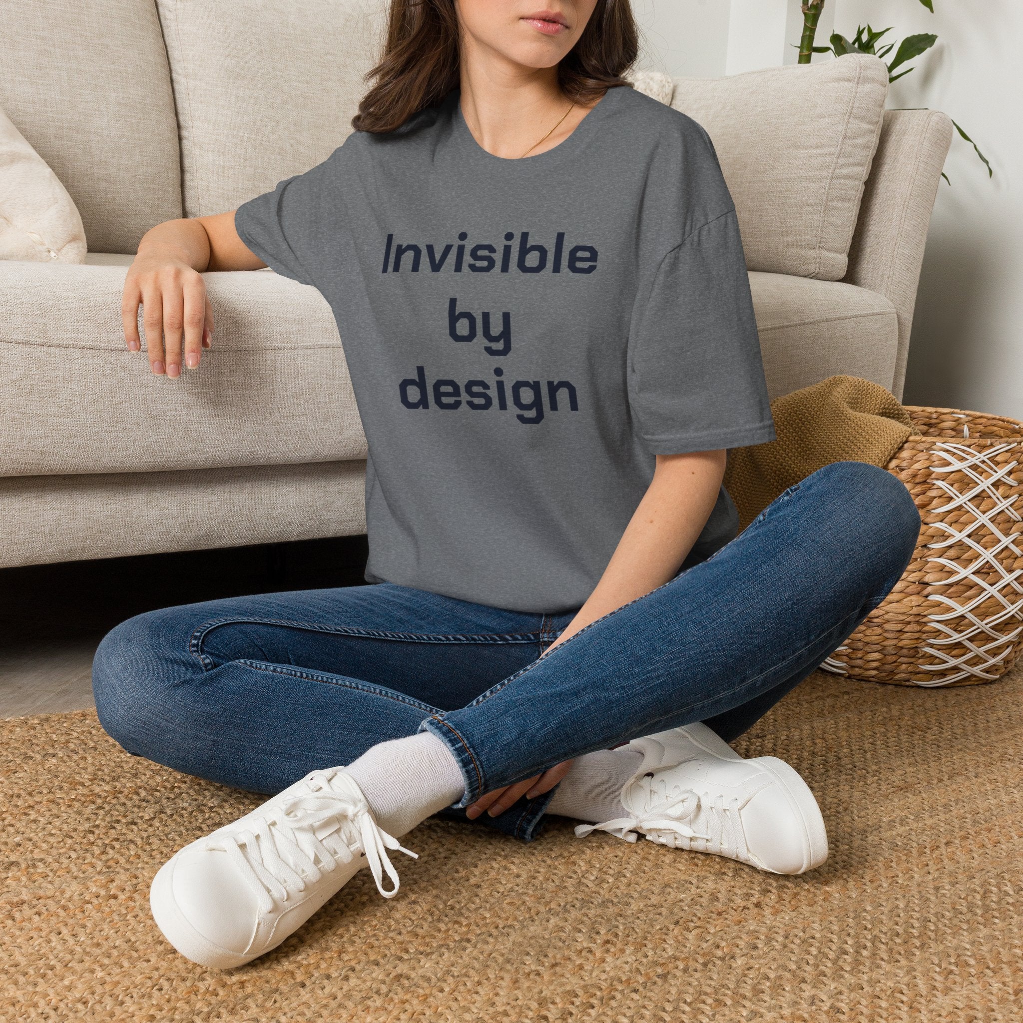 CipherCore Invisible by Design Manifesto Tee | Digital-Era Identity Wear