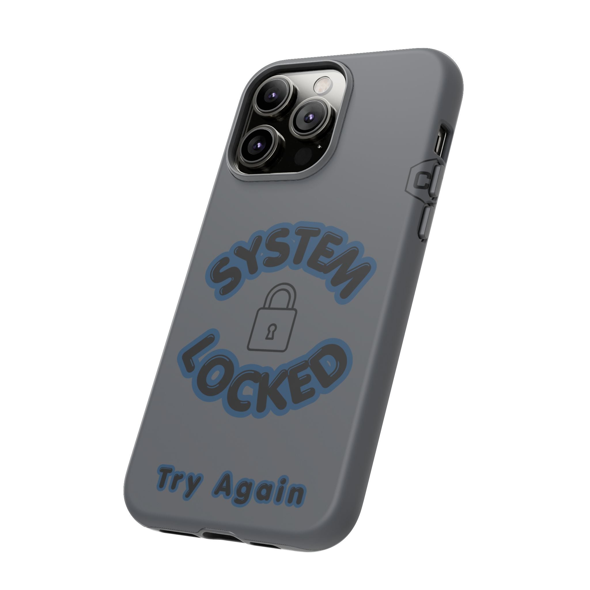 CipherCore System Locked Dual-Layer Phone Case | Digital-Era Identity Accessory