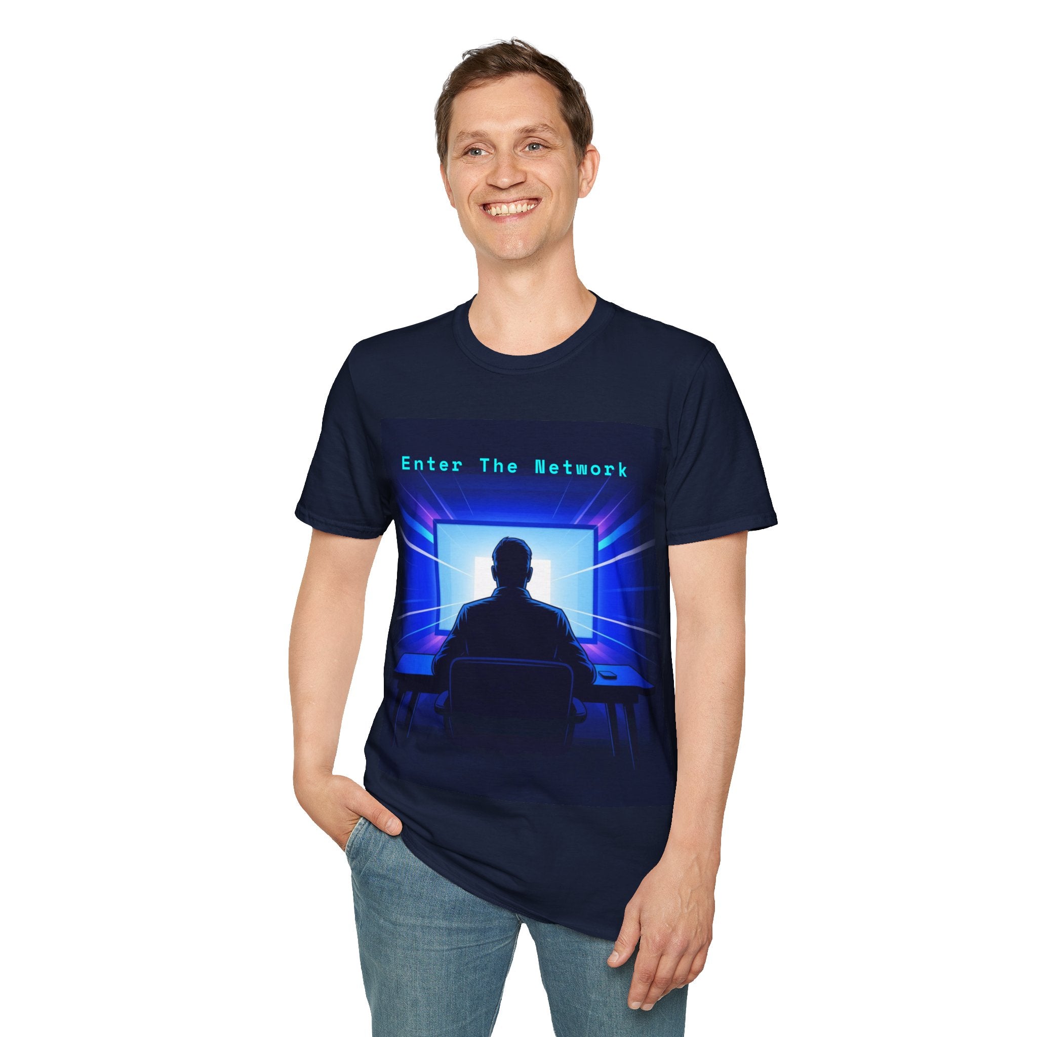 CipherCore Enter The Network Graphic Tee | Digital-Era Identity Wear