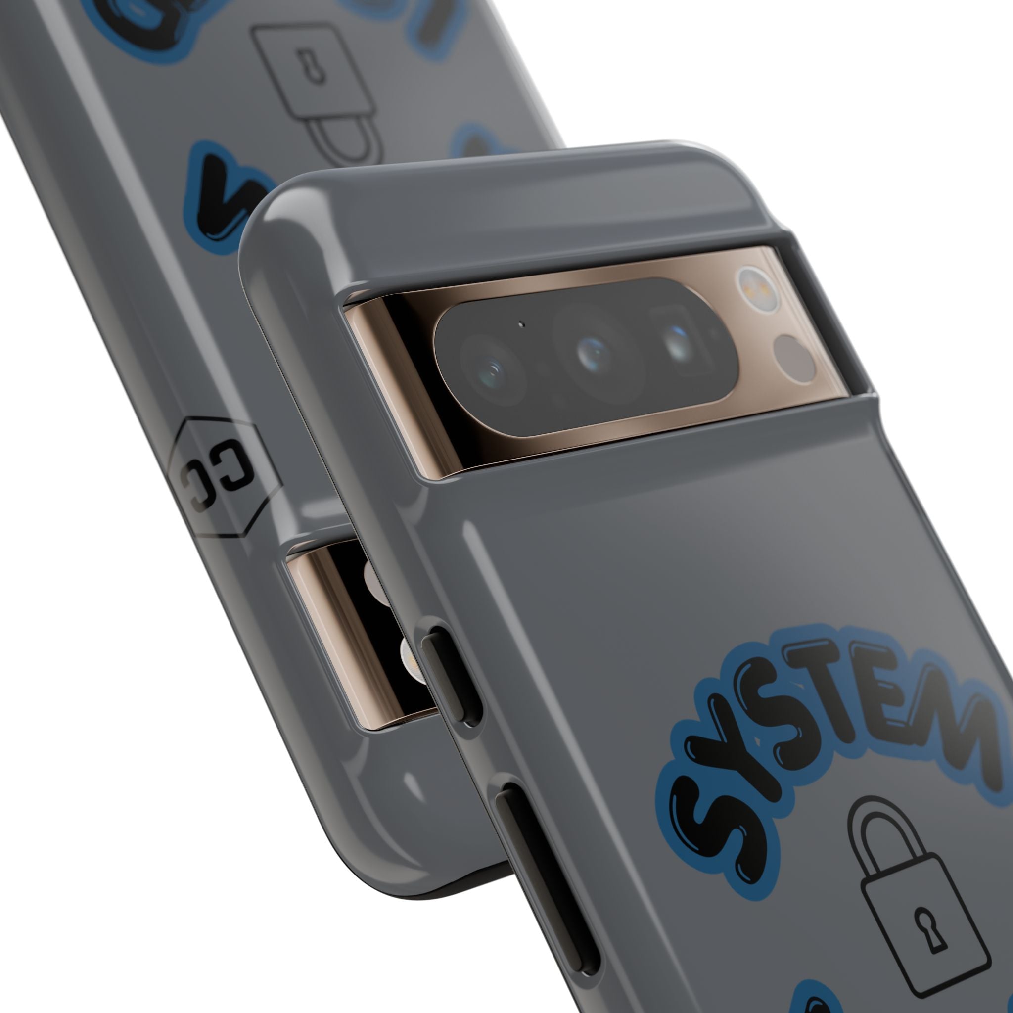 CipherCore System Locked Dual-Layer Phone Case | Digital-Era Identity Accessory