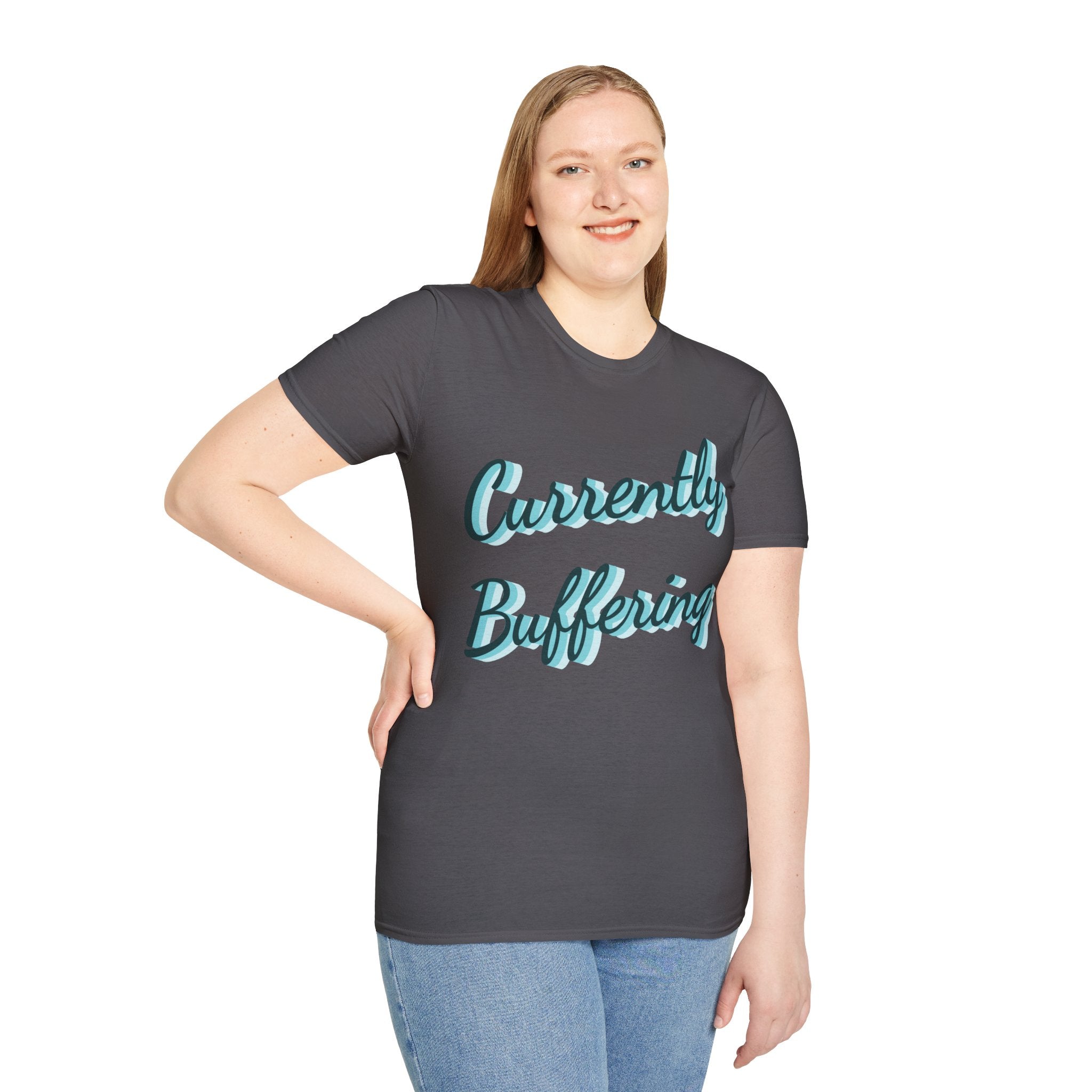 CipherCore Currently Buffering Graphic Tee | Digital-Era Identity Wear