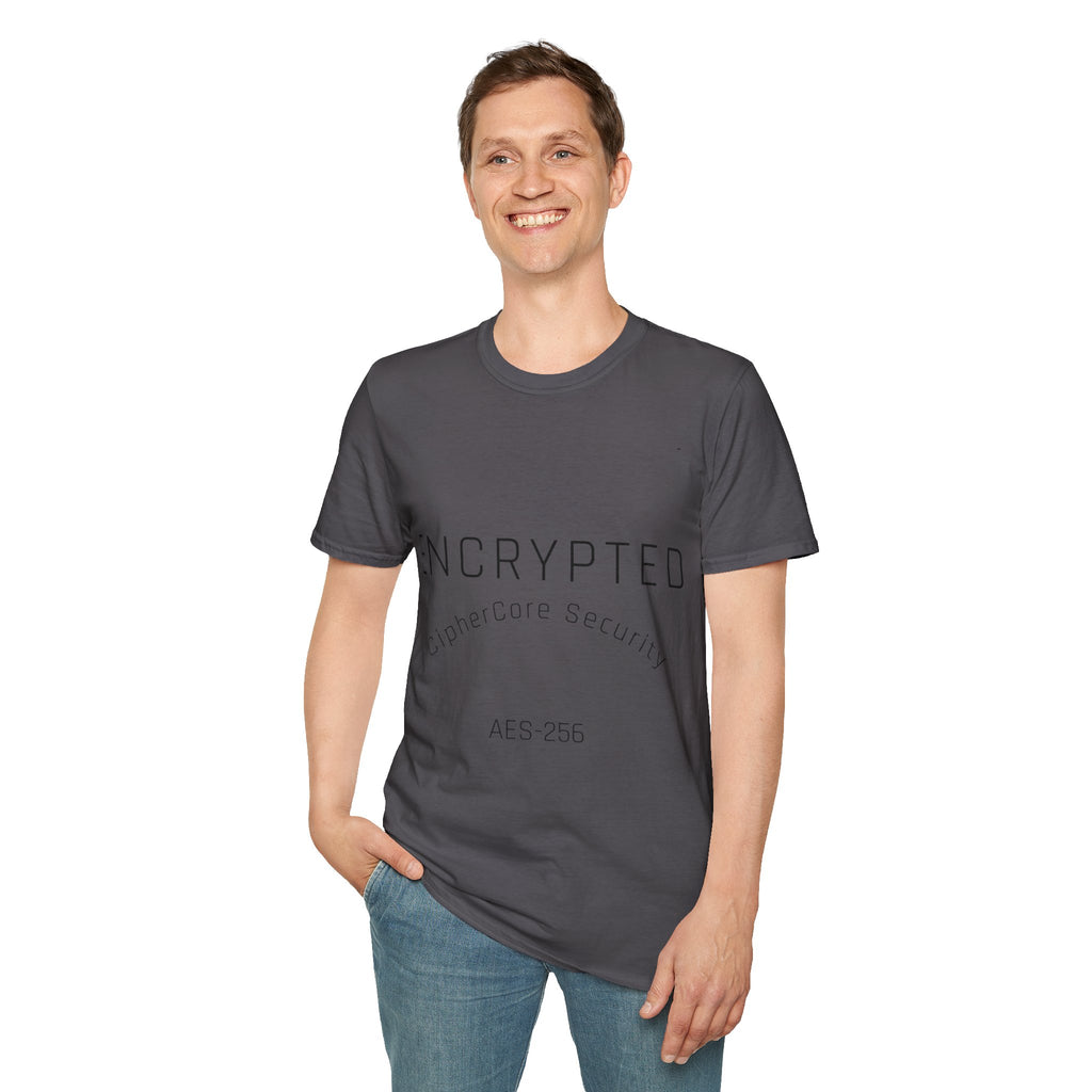 CipherCore Encrypted Security Graphic Tee | Digital-Era Identity Wear
