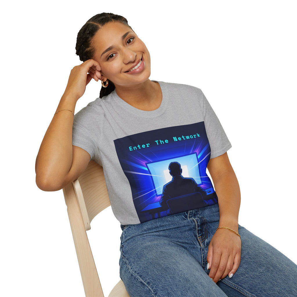 CipherCore Enter The Network Graphic Tee | Digital-Era Identity Wear
