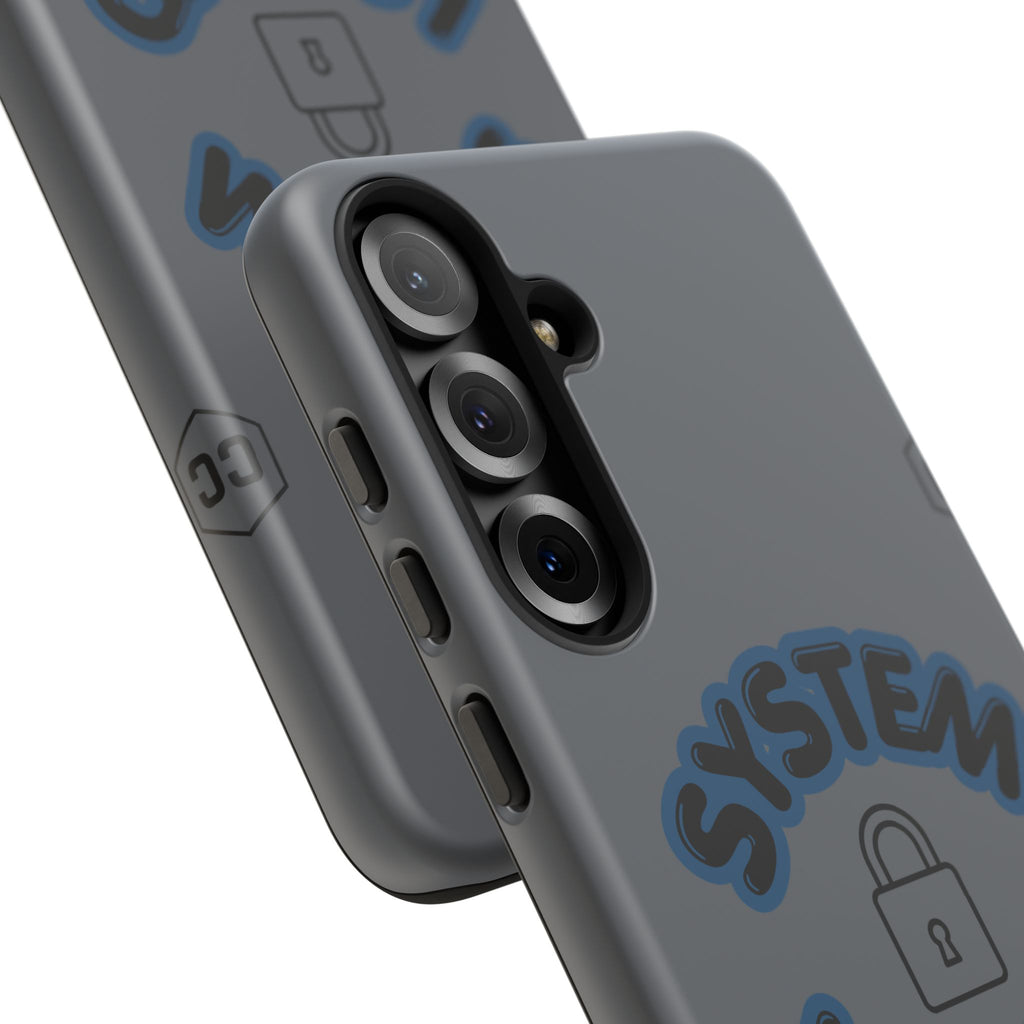 CipherCore System Locked Dual-Layer Phone Case | Digital-Era Identity Accessory