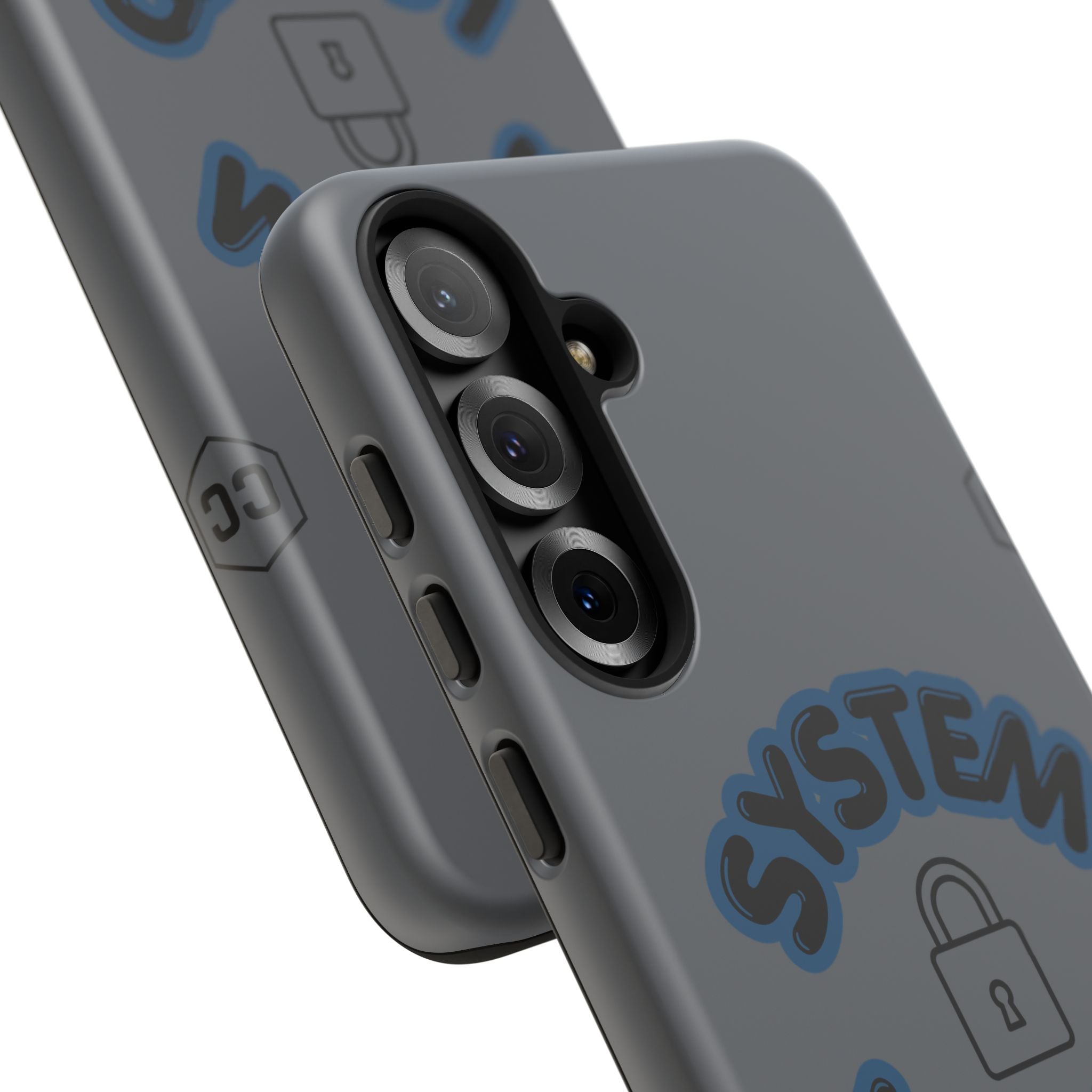 CipherCore System Locked Dual-Layer Phone Case | Digital-Era Identity Accessory
