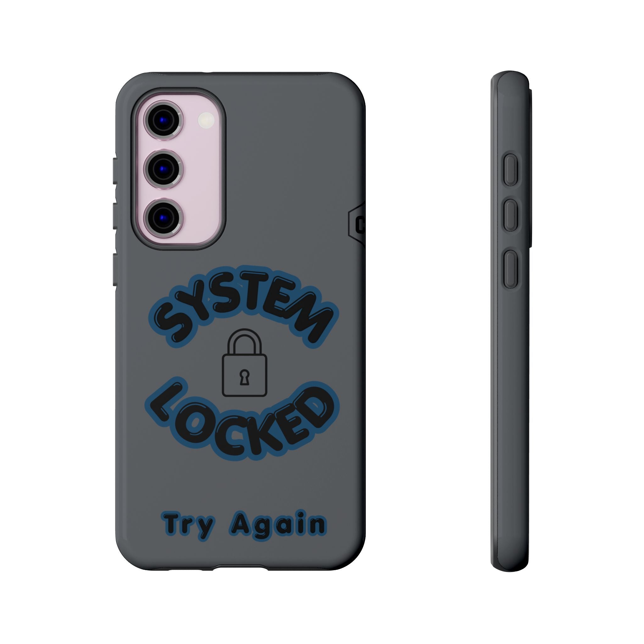 CipherCore System Locked Dual-Layer Phone Case | Digital-Era Identity Accessory