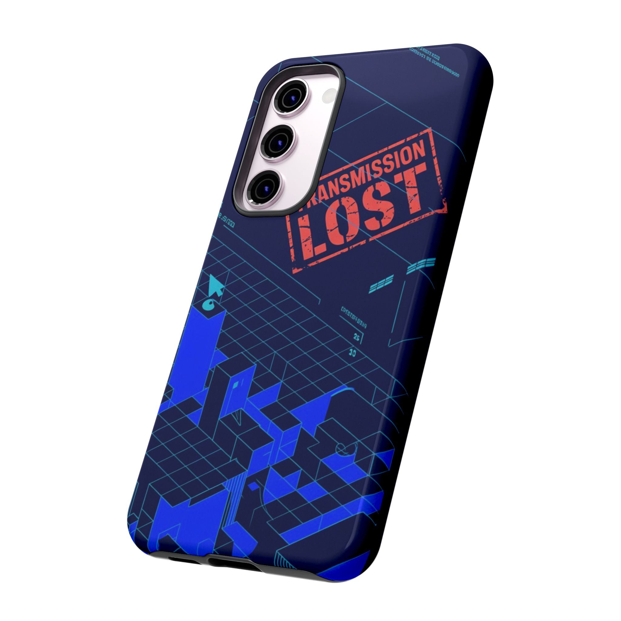 CipherCore Signal Void Flexi Phone Case | Digital-Era Identity Accessory