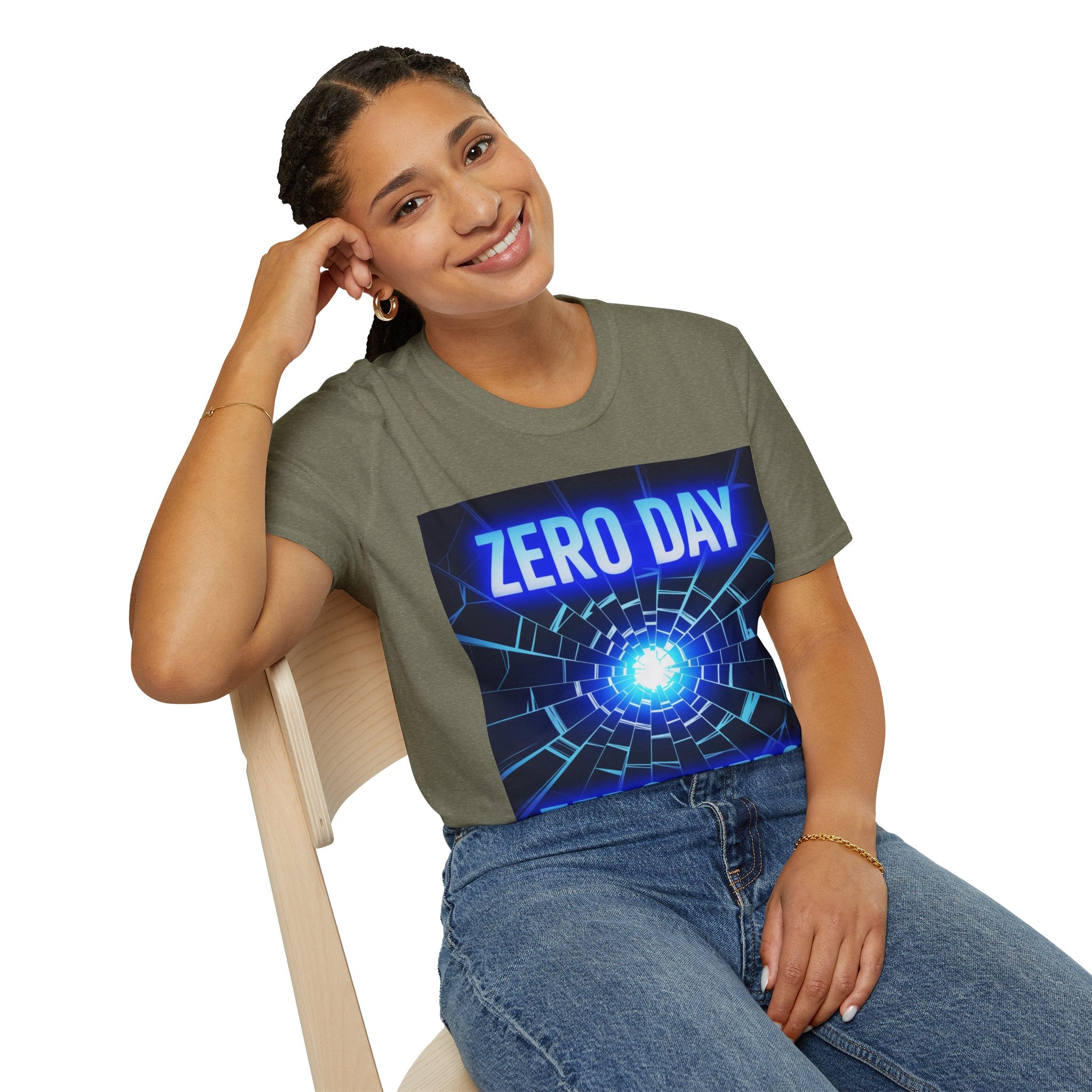 CipherCore Zero Day Zero Mercy Graphic Tee | Digital-Era Identity Wear