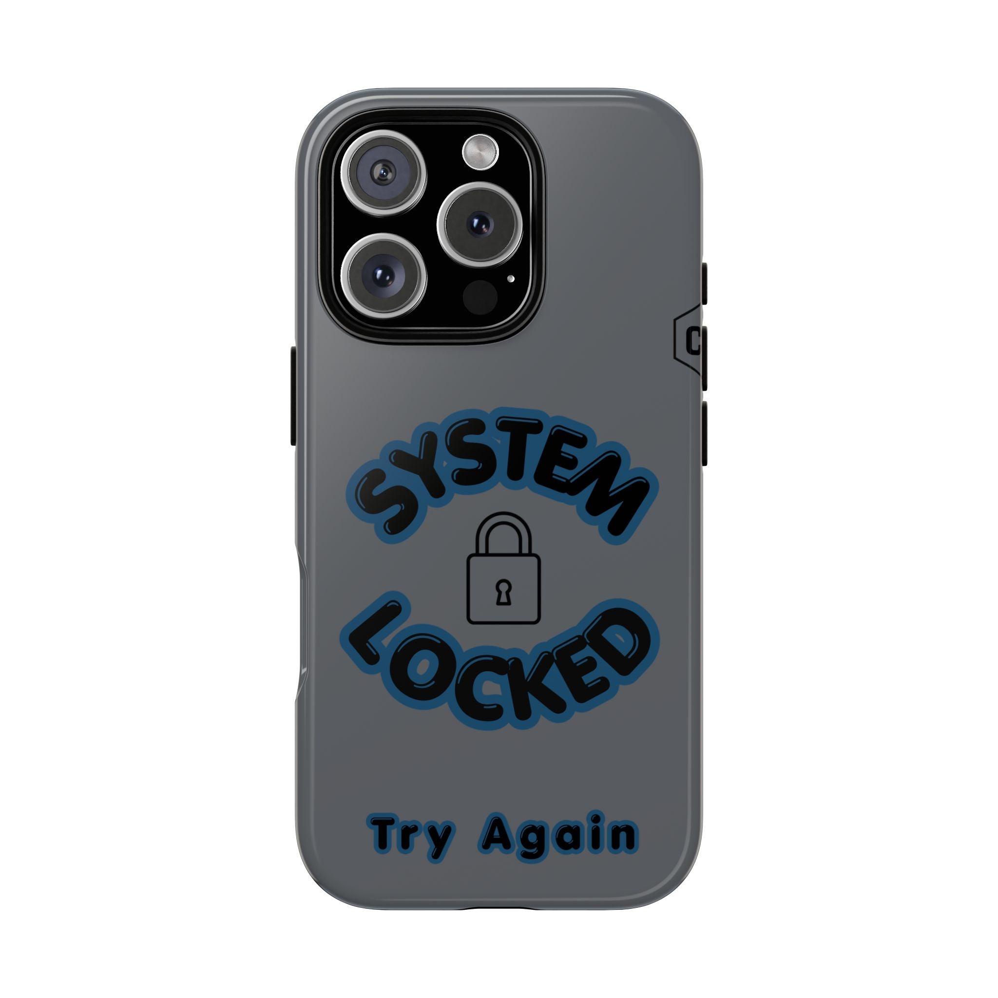 CipherCore System Locked Dual-Layer Phone Case | Digital-Era Identity Accessory