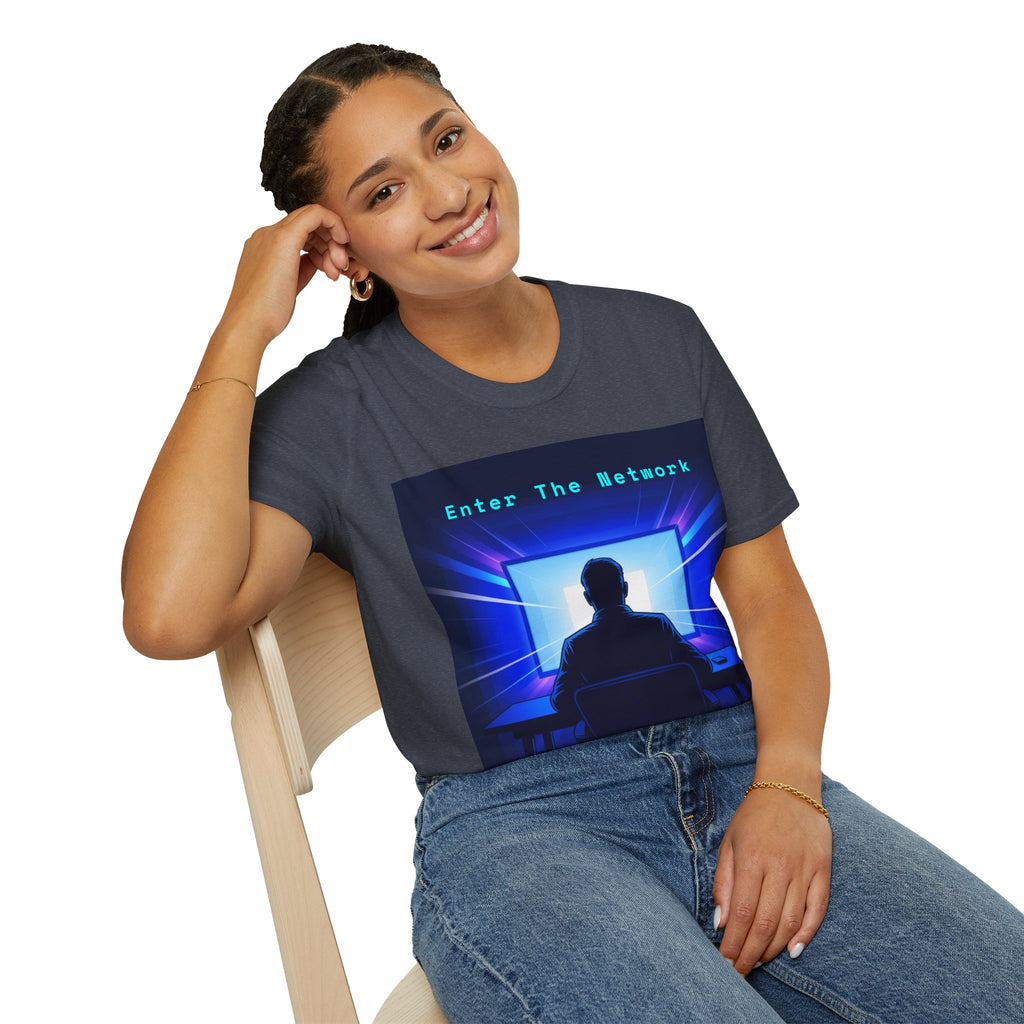 CipherCore Enter The Network Graphic Tee | Digital-Era Identity Wear