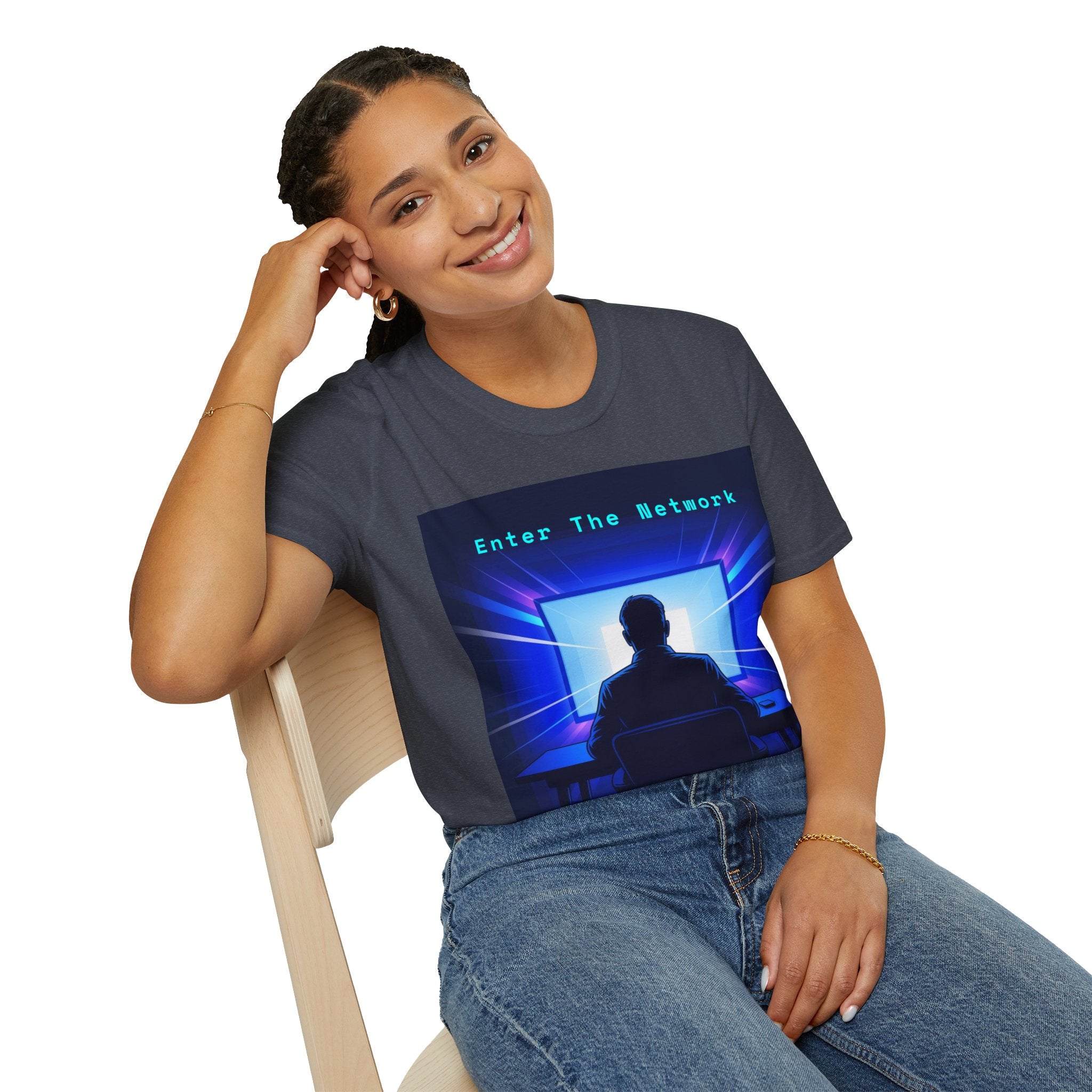 CipherCore Enter The Network Graphic Tee | Digital-Era Identity Wear