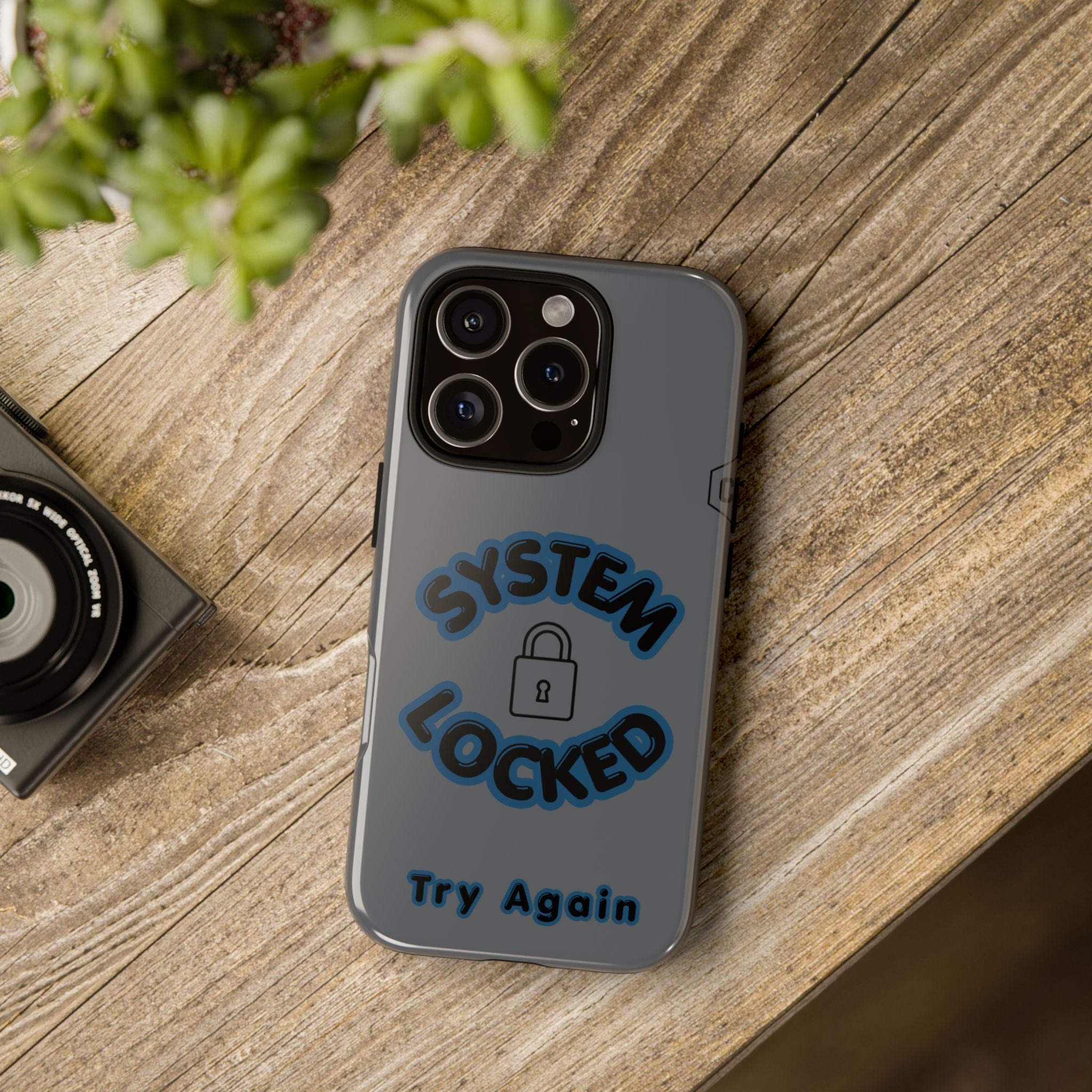 CipherCore System Locked Dual-Layer Phone Case | Digital-Era Identity Accessory